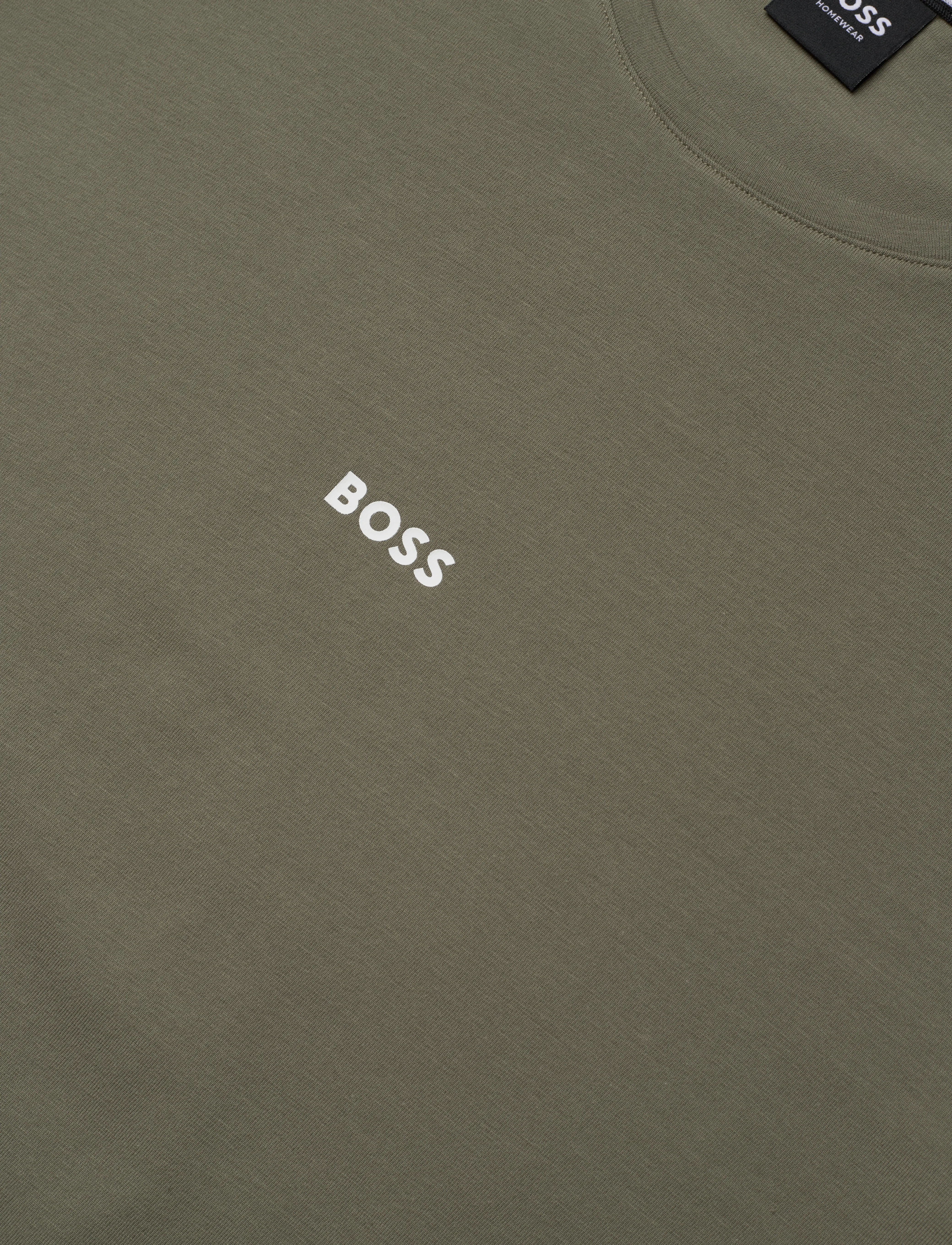 BOSS - Unique T-Shirt - kortærmede t-shirts - open green - 4