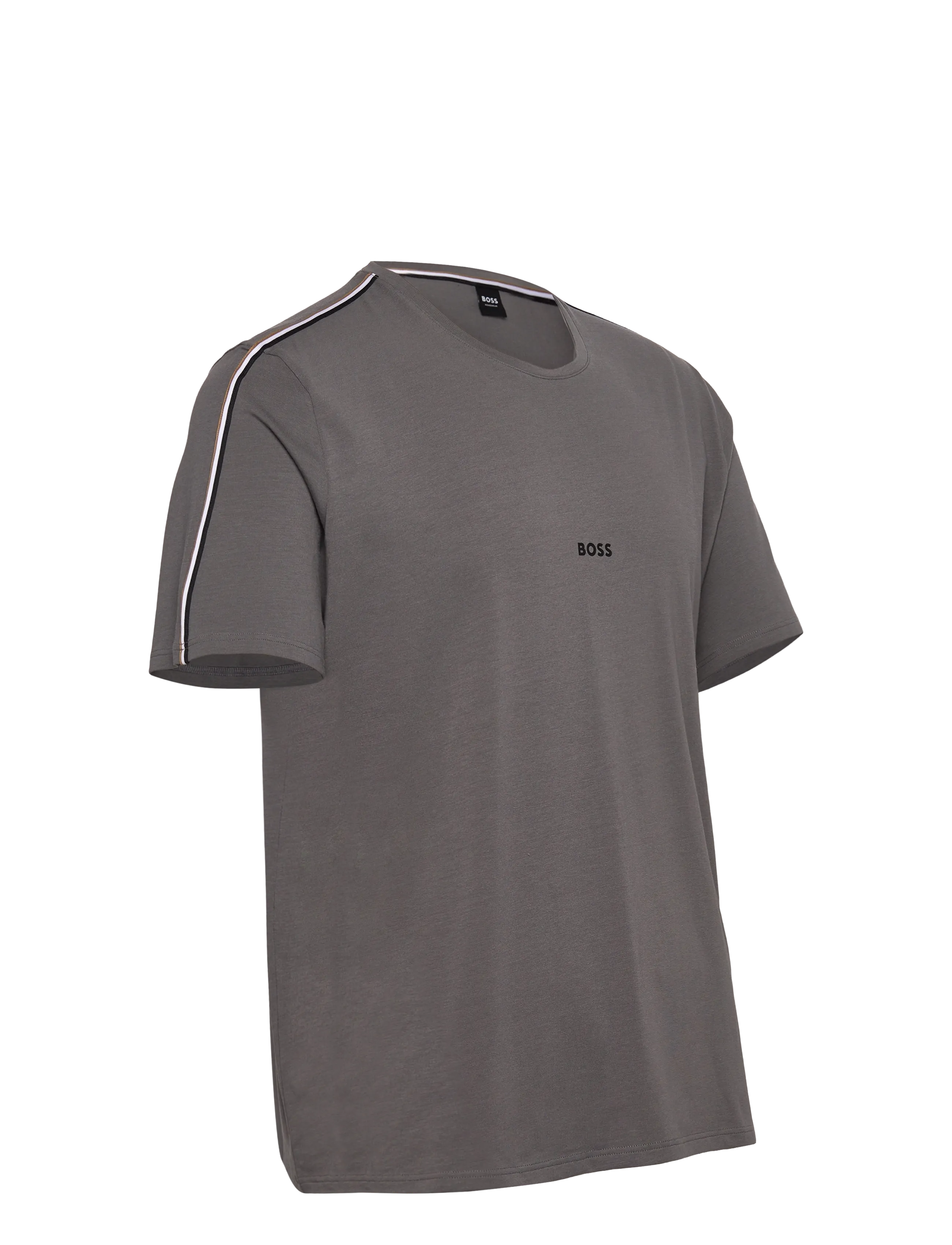 BOSS - Unique T-Shirt - pyjamaoberteil - open grey - 3