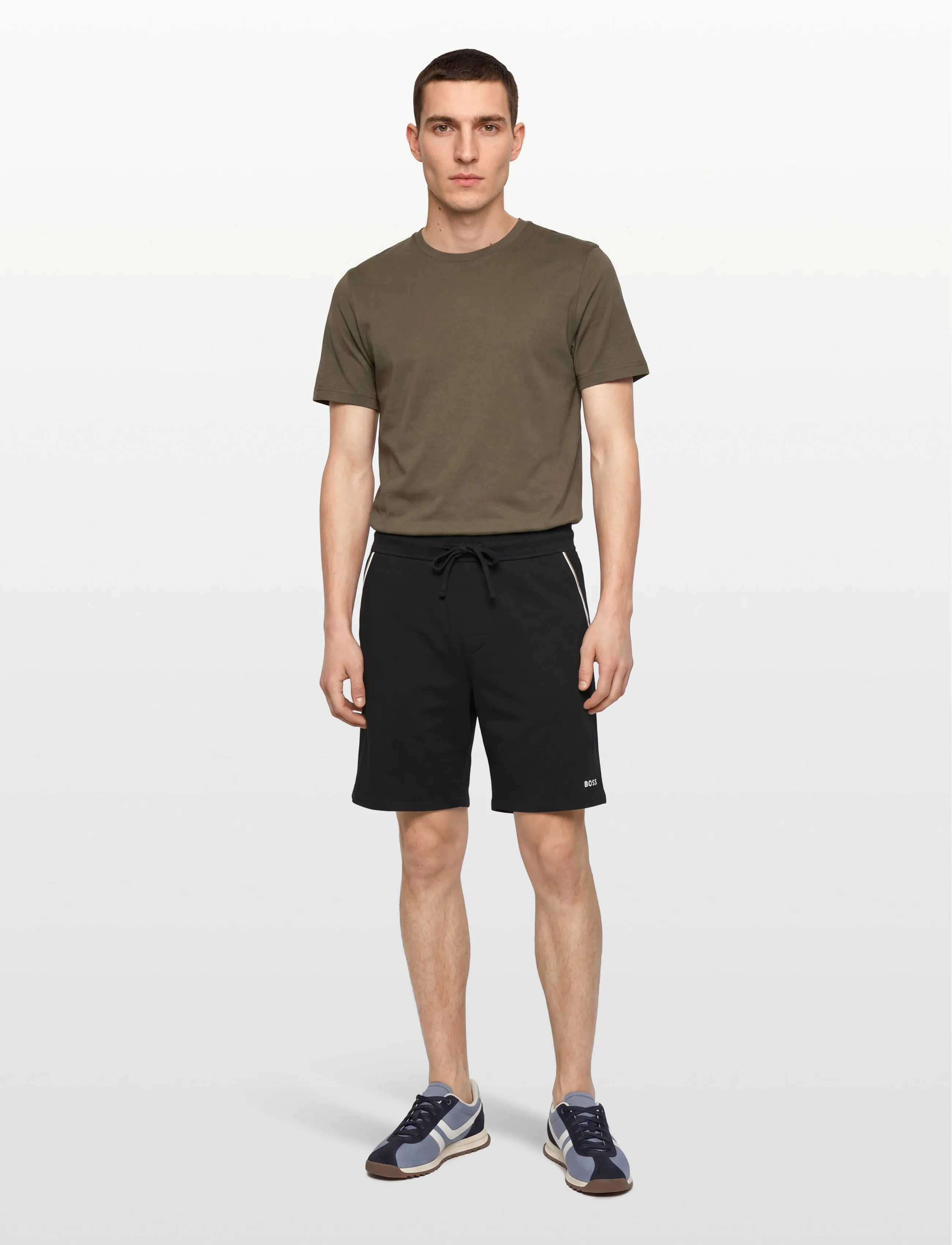 BOSS Unique Shorts Cw, S, Black, Nat- Og Loungewear > Bukser, Herre