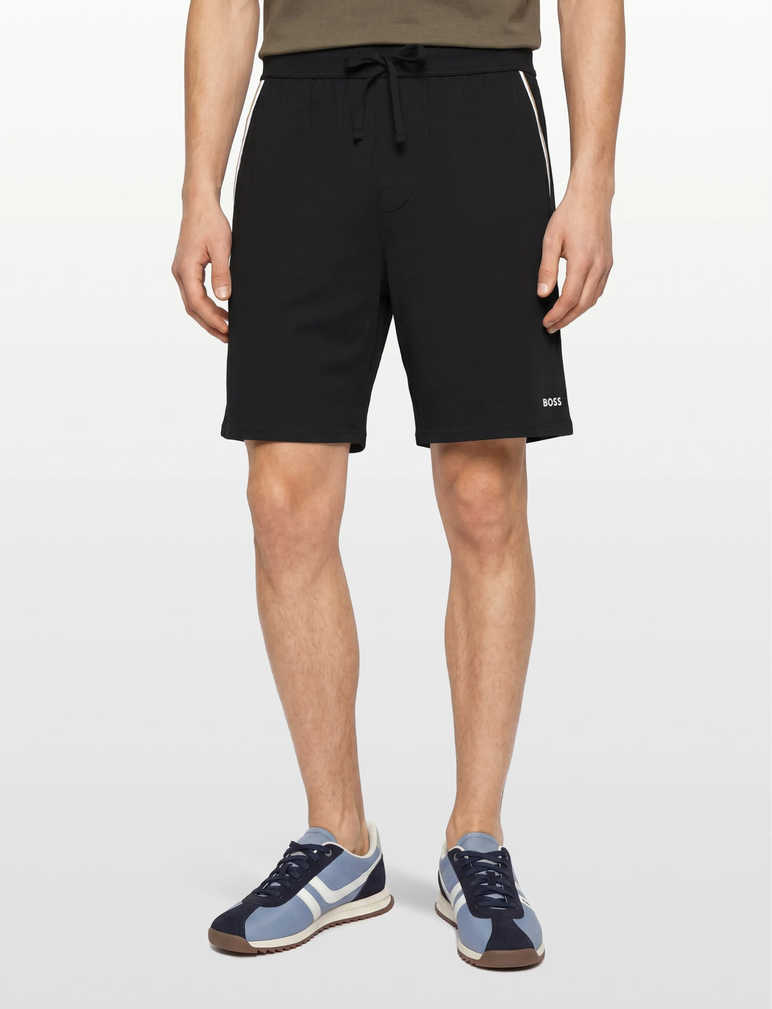 BOSS - Unique Shorts CW - sweat shorts - black - 3