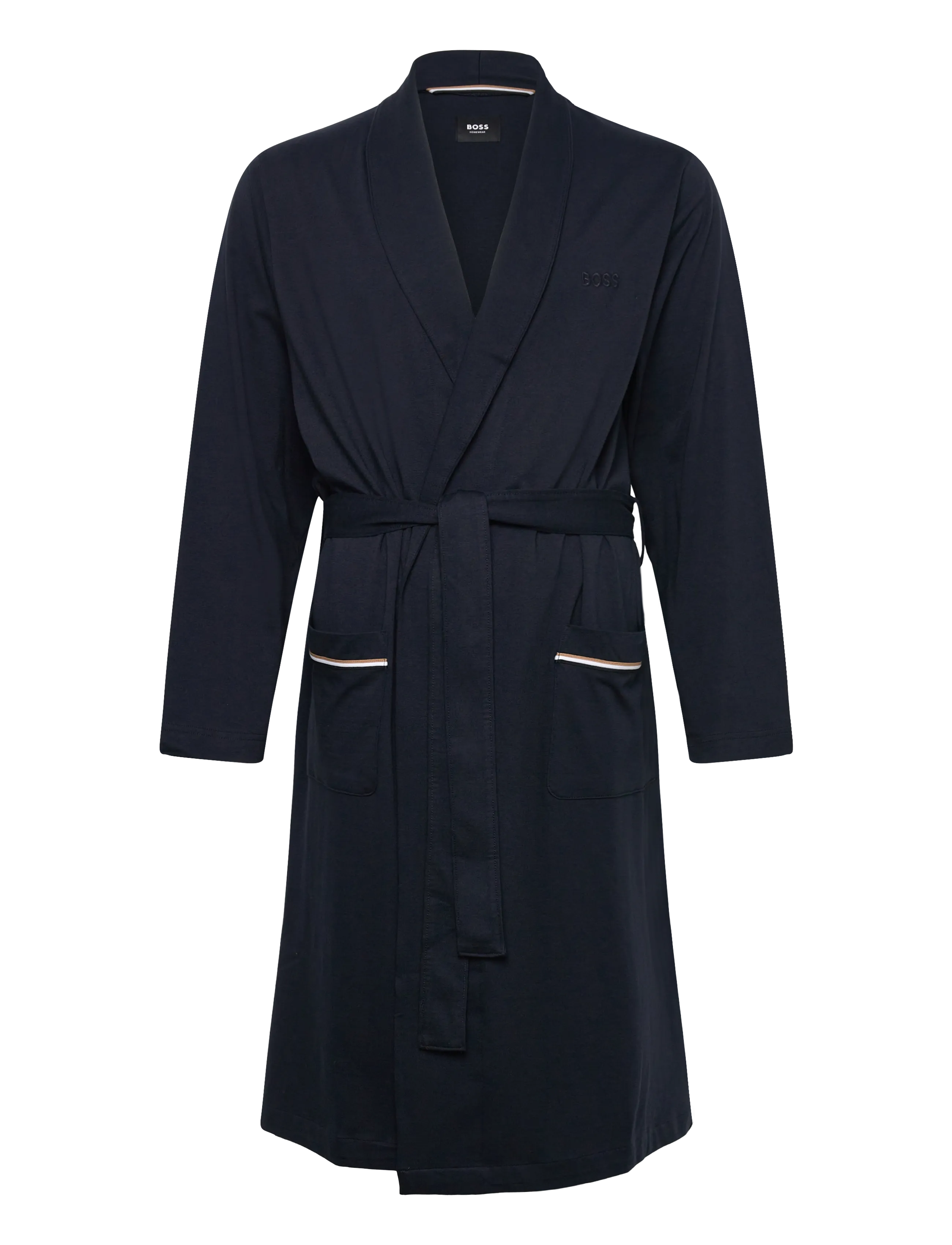 BOSS Robe Bm, S, Night & Loungewear, Marineblau - Robes, Männerswear