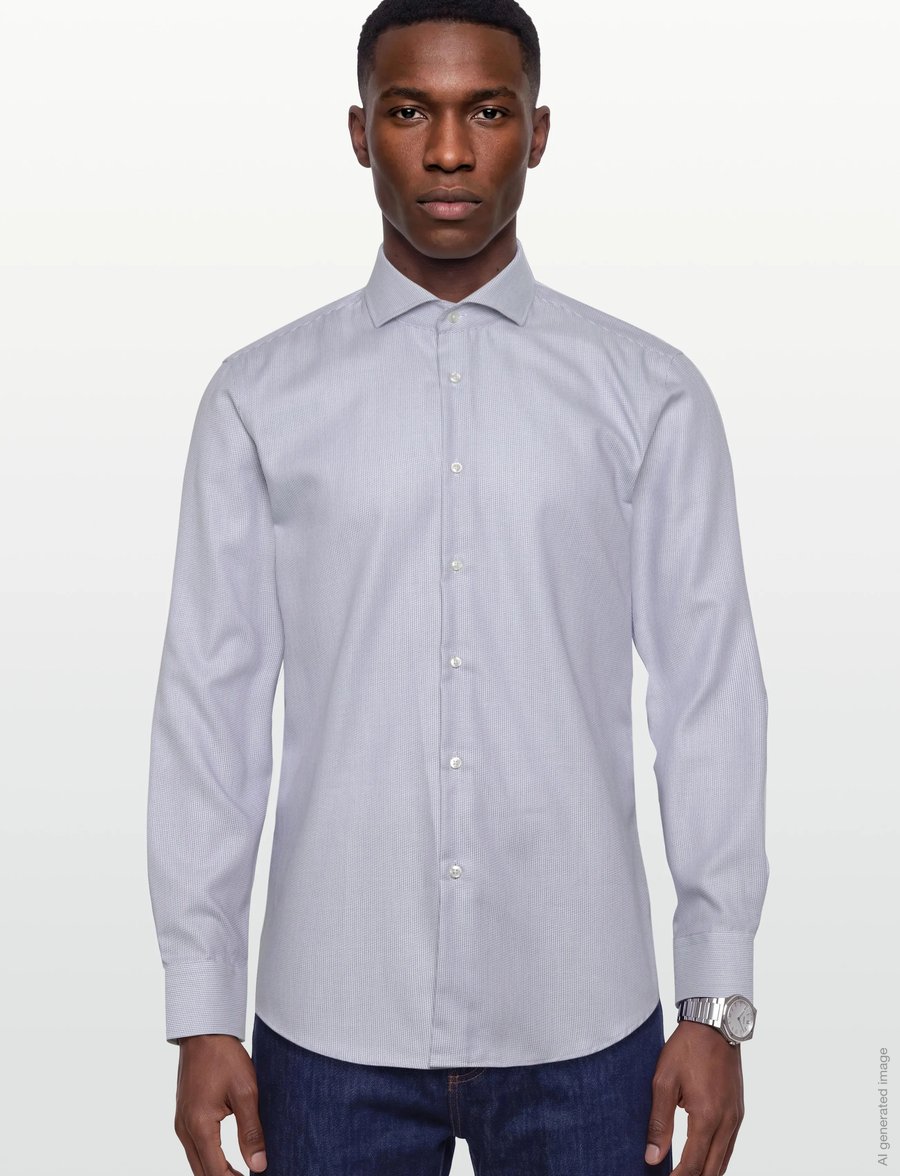 BOSS - H-HANK-spr-B1-C1-253 - formelle hemden - light/pastel blue - 3