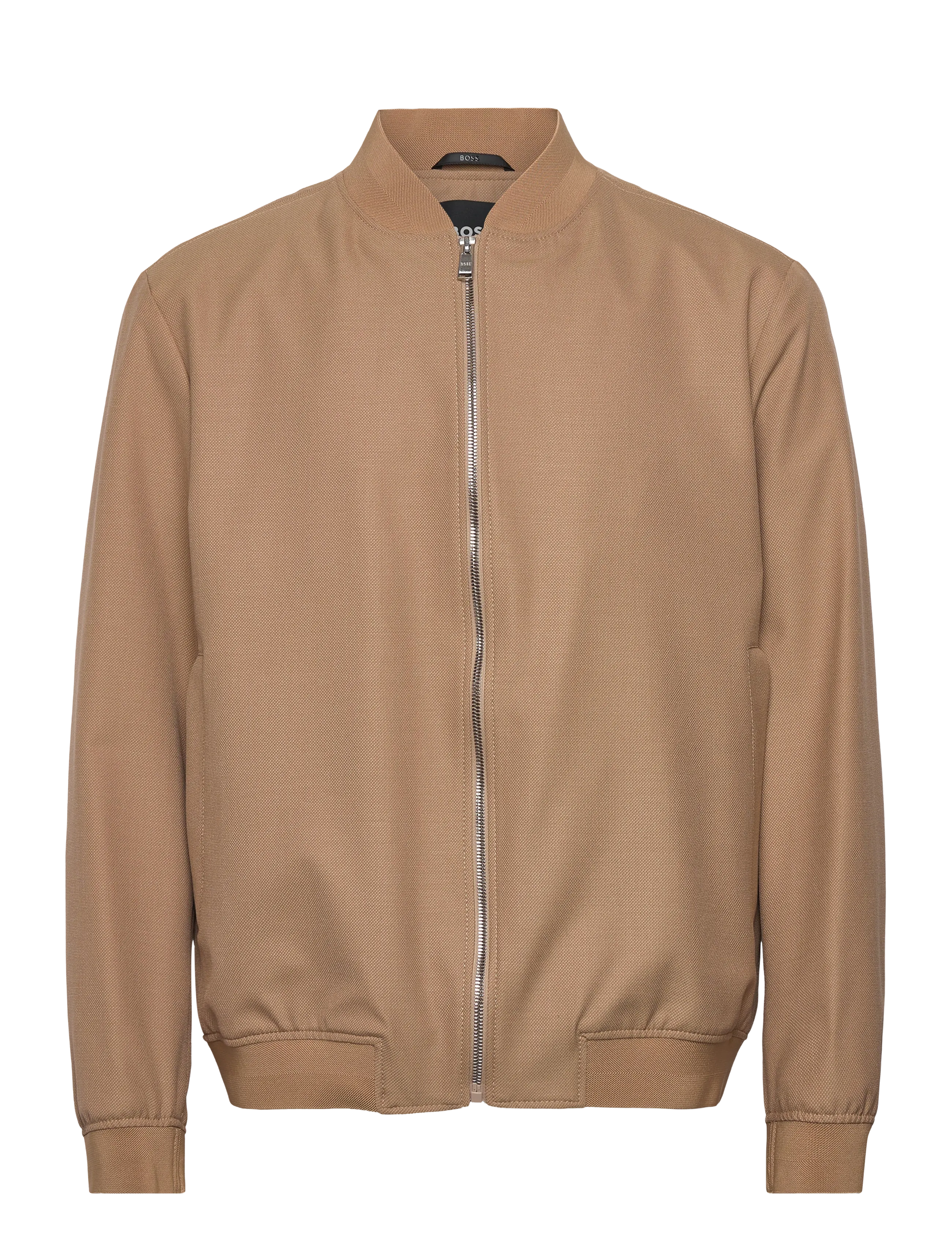 BOSS P-Hanry-Bmb-Wg-253, Mænd, Bomberjakke, Beige, Str: 54