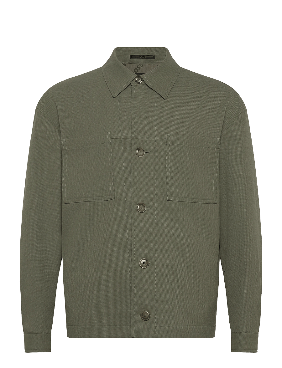 BOSS - P-Craig-WG-253 - vestes légères use default - medium green - 0