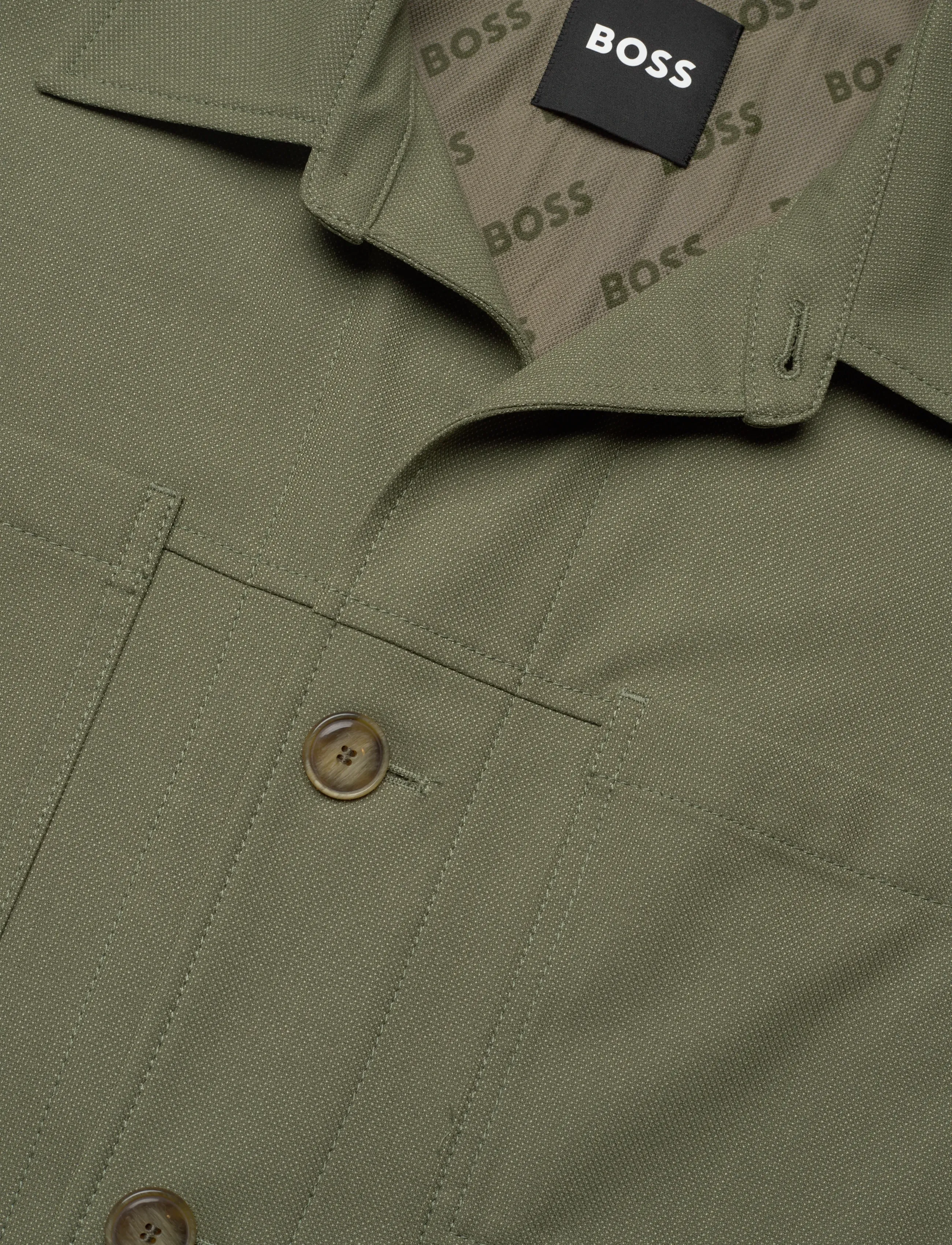 BOSS - P-Craig-WG-253 - vestes légères use default - medium green - 2