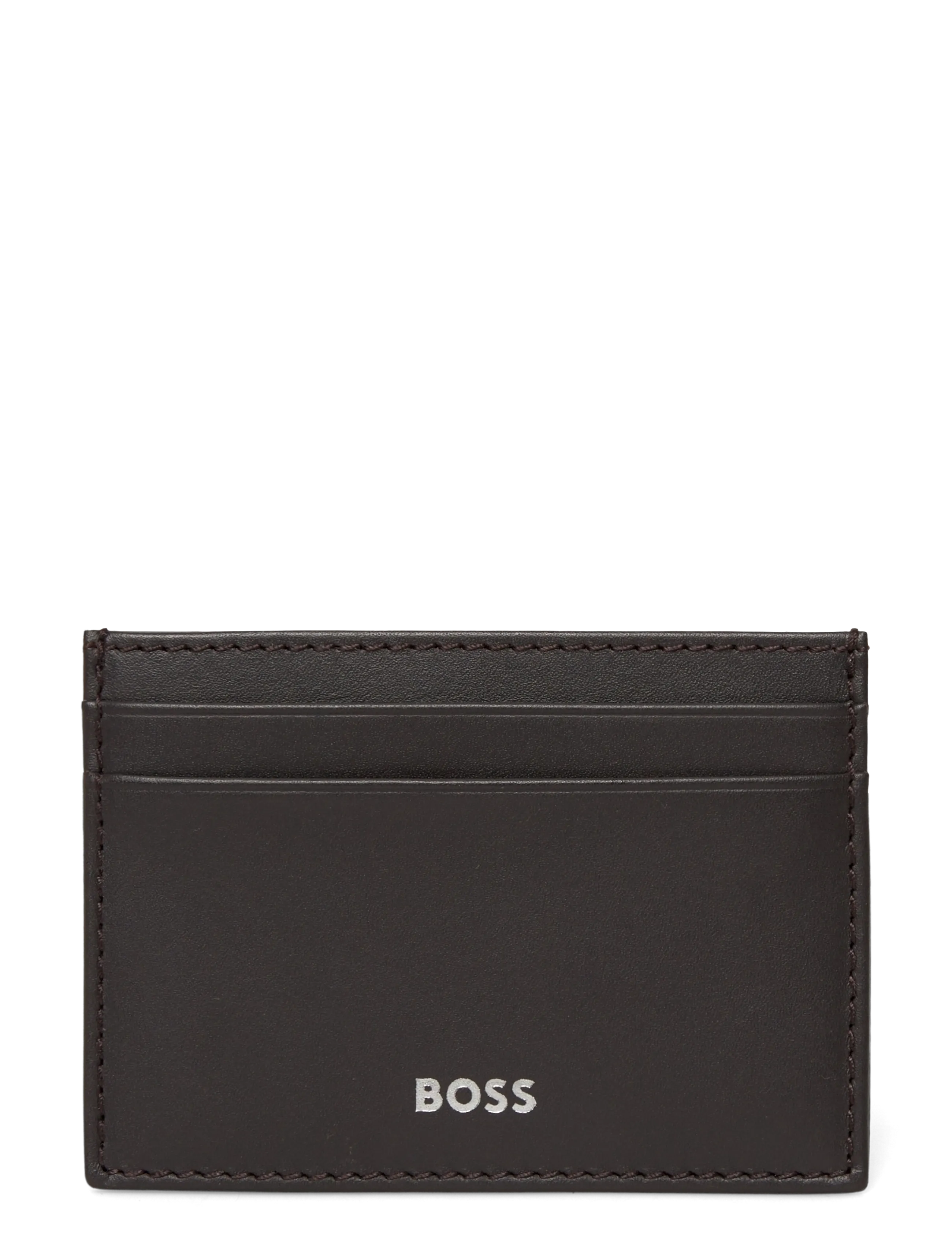 BOSS Randy_Cardholder - Punge & Kortholdere - DARK BROWN / brown