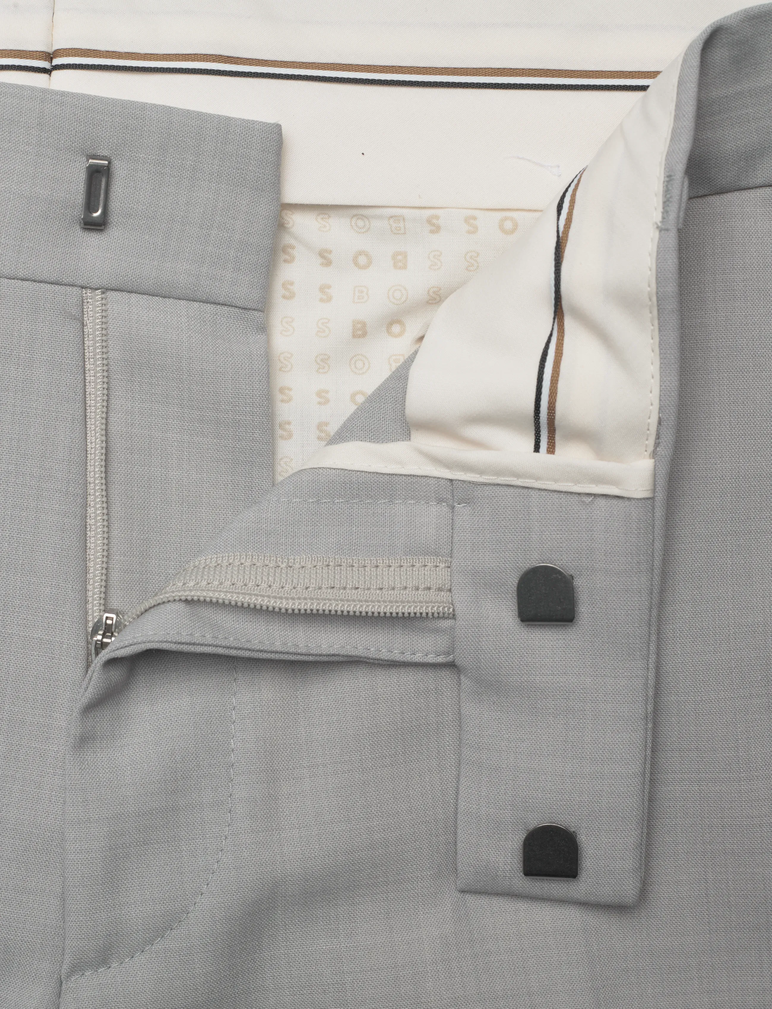 BOSS - H-Leo-DTL-WG-253 - suit trousers - open grey - 3