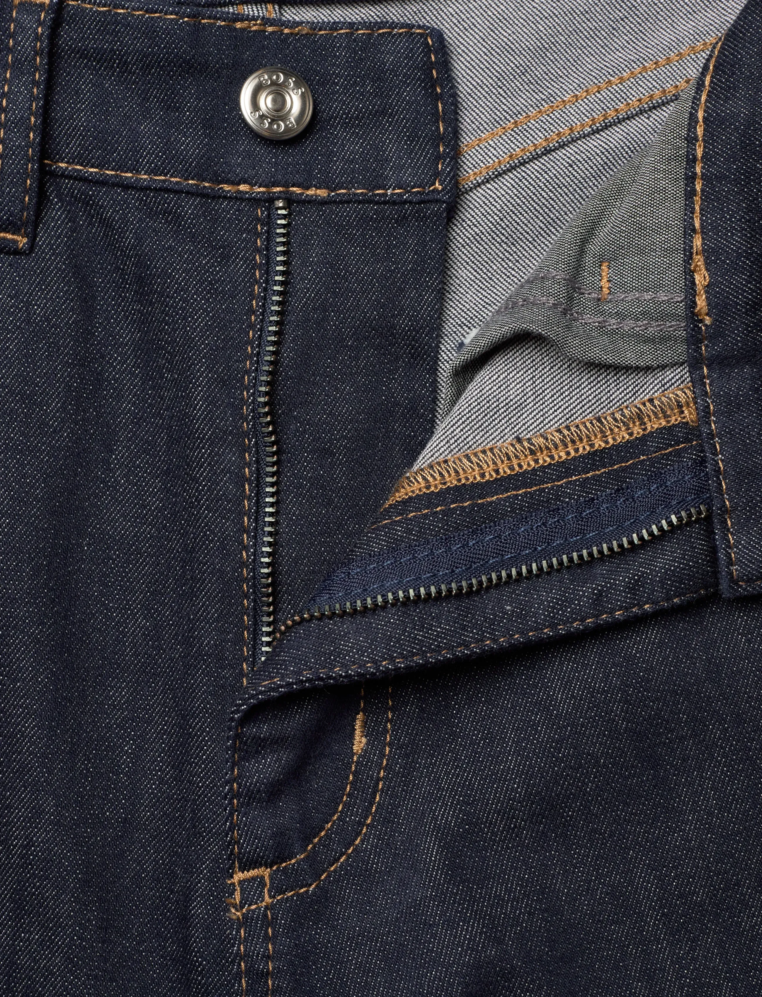 BOSS - PARKWAY-SLIM STR - slim jeans - navy - 3
