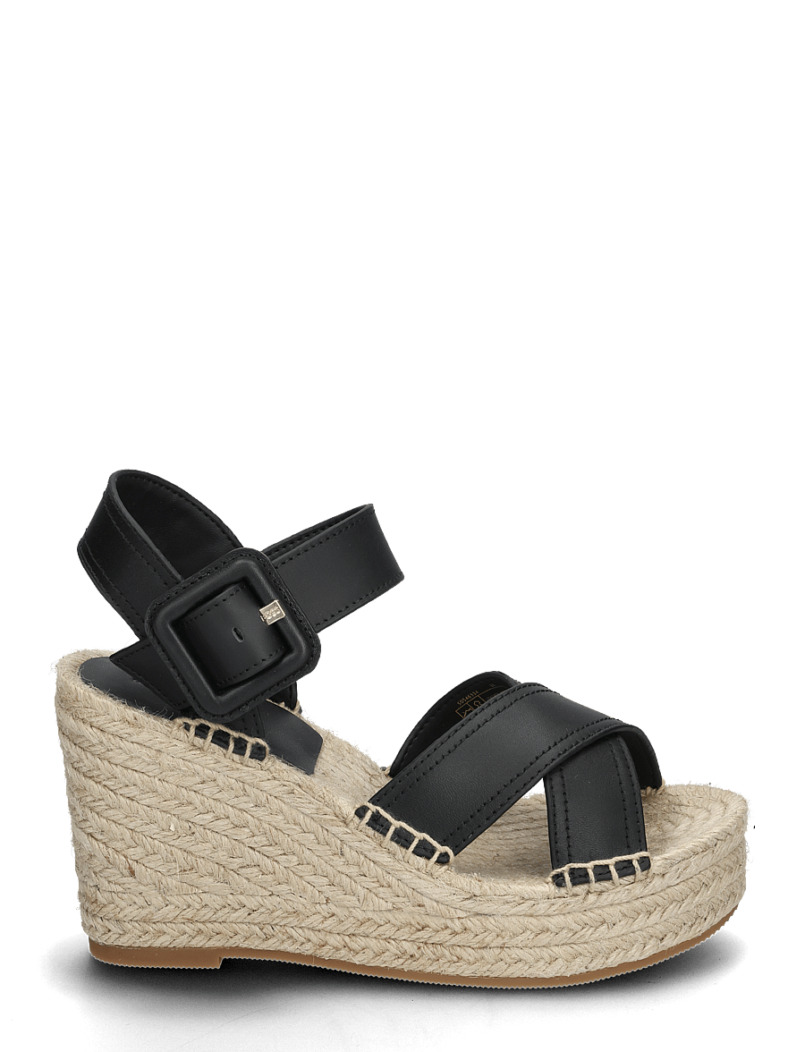 BOSS - Madeira_Sandwdg_LTBK - espadrilles à talons - black - 1
