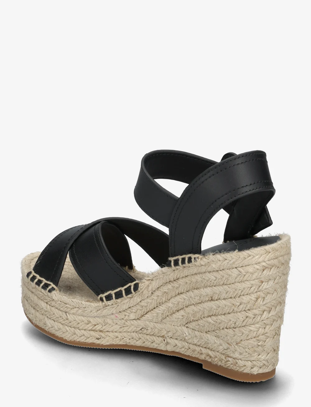BOSS - Madeira_Sandwdg_LTBK - augstpapēžu espadrilles - black - 2