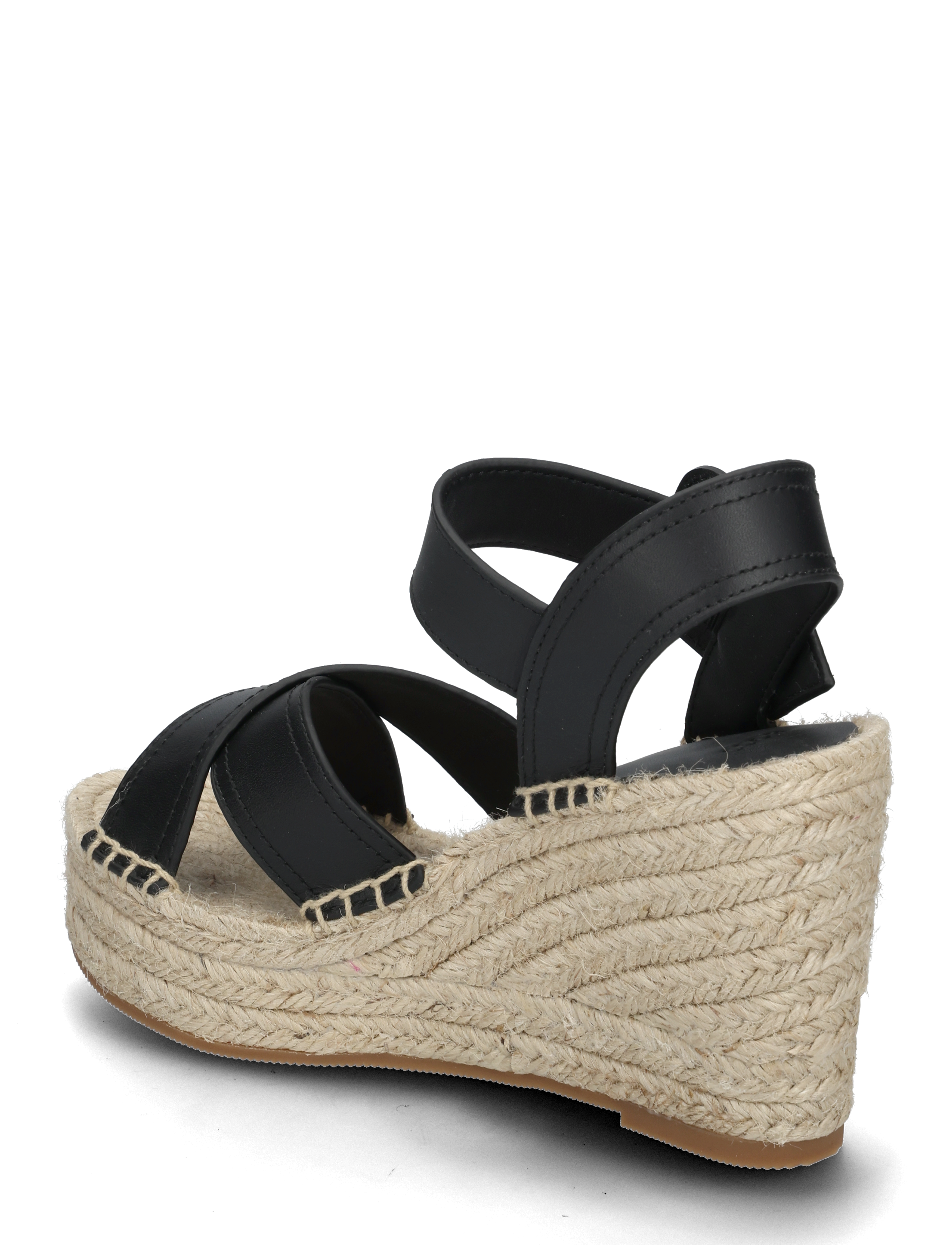 BOSS - Madeira_Sandwdg_LTBK - espadrillos med klack - black - 2