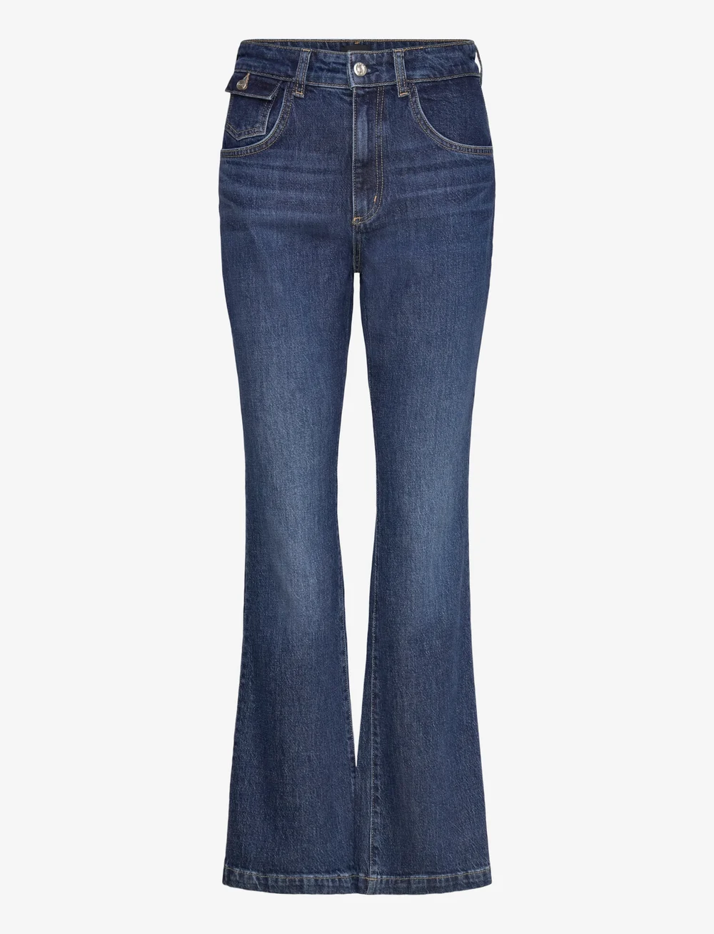 BOSS - LYRIS-BOOTCUT - bootcut jeans - navy - 0