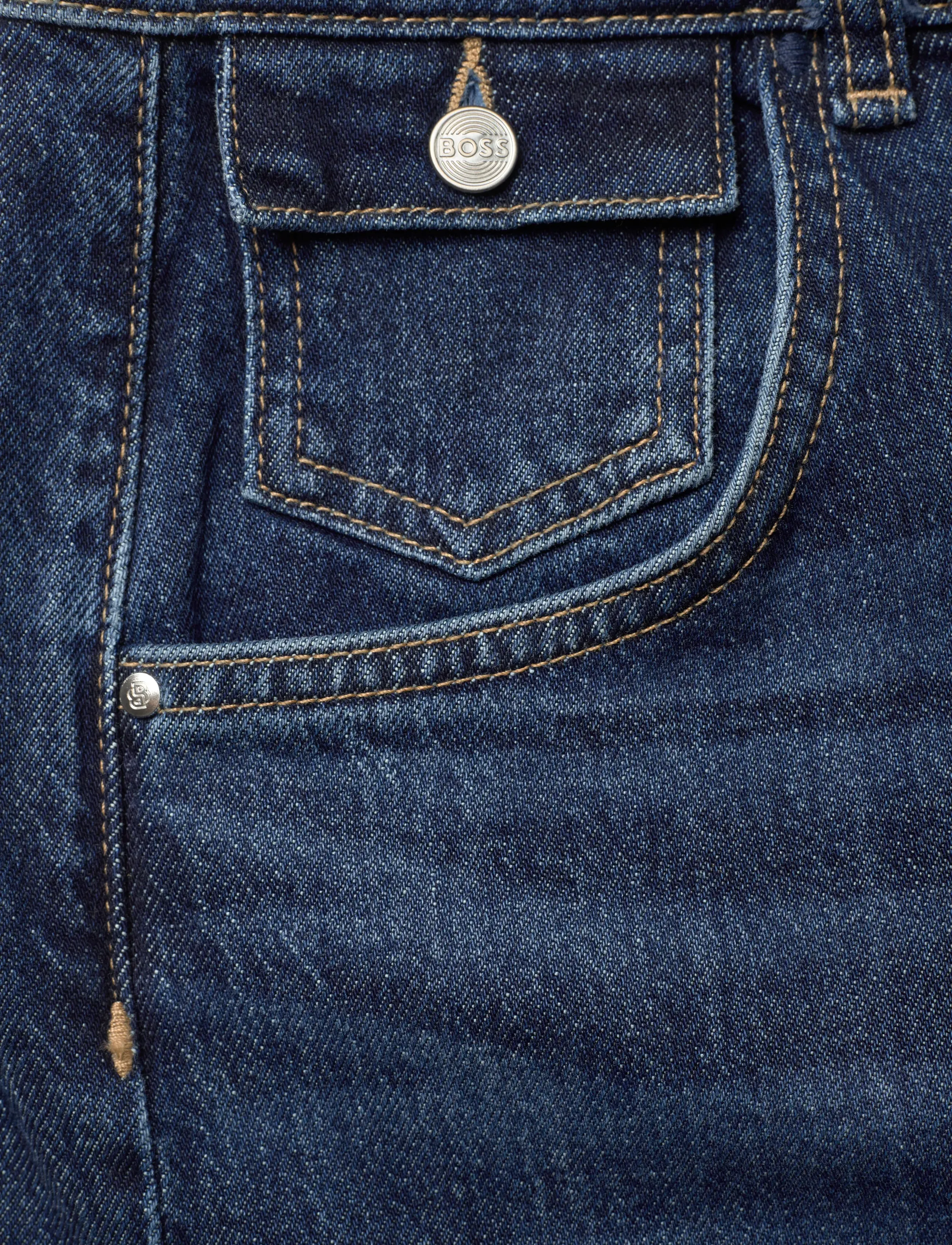 BOSS - LYRIS-BOOTCUT - bootcut džinsi - navy - 2