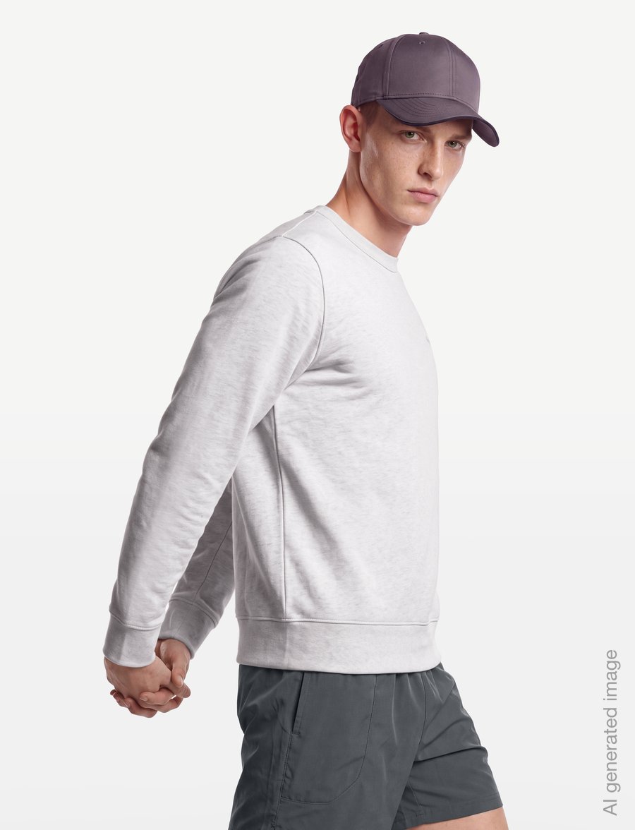 BOSS - H-Sharpe 15 - sweatshirts - open white - 3