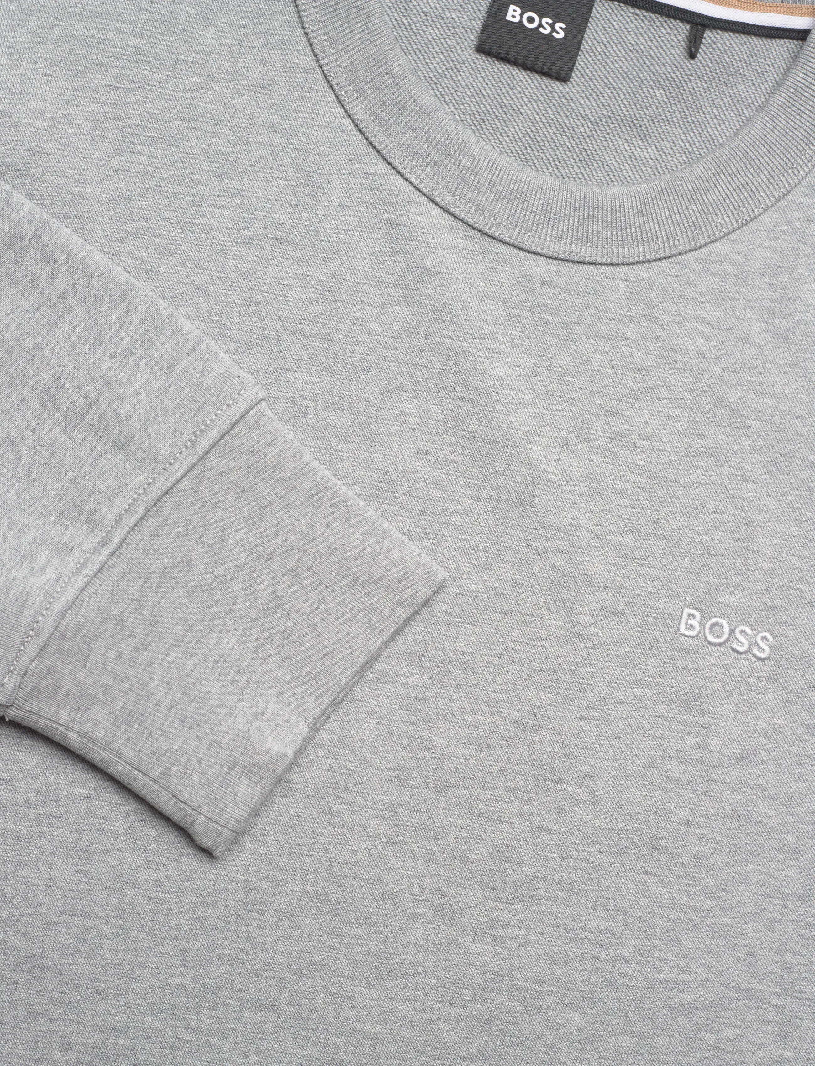 BOSS - H-Sharpe 15 - sweatshirts - silver - 2