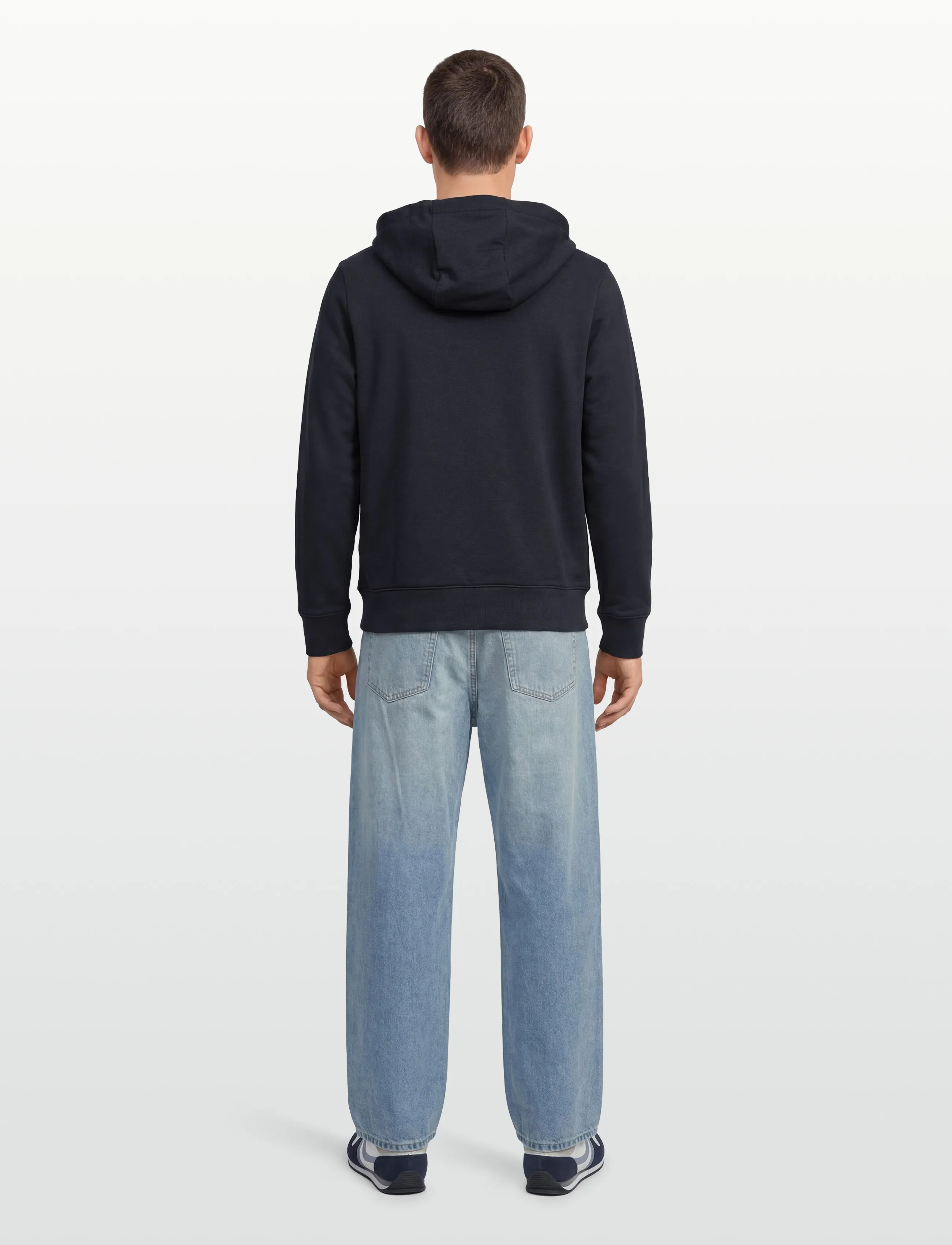 BOSS - H-Spence 15 - hoodies - dark blue - 4