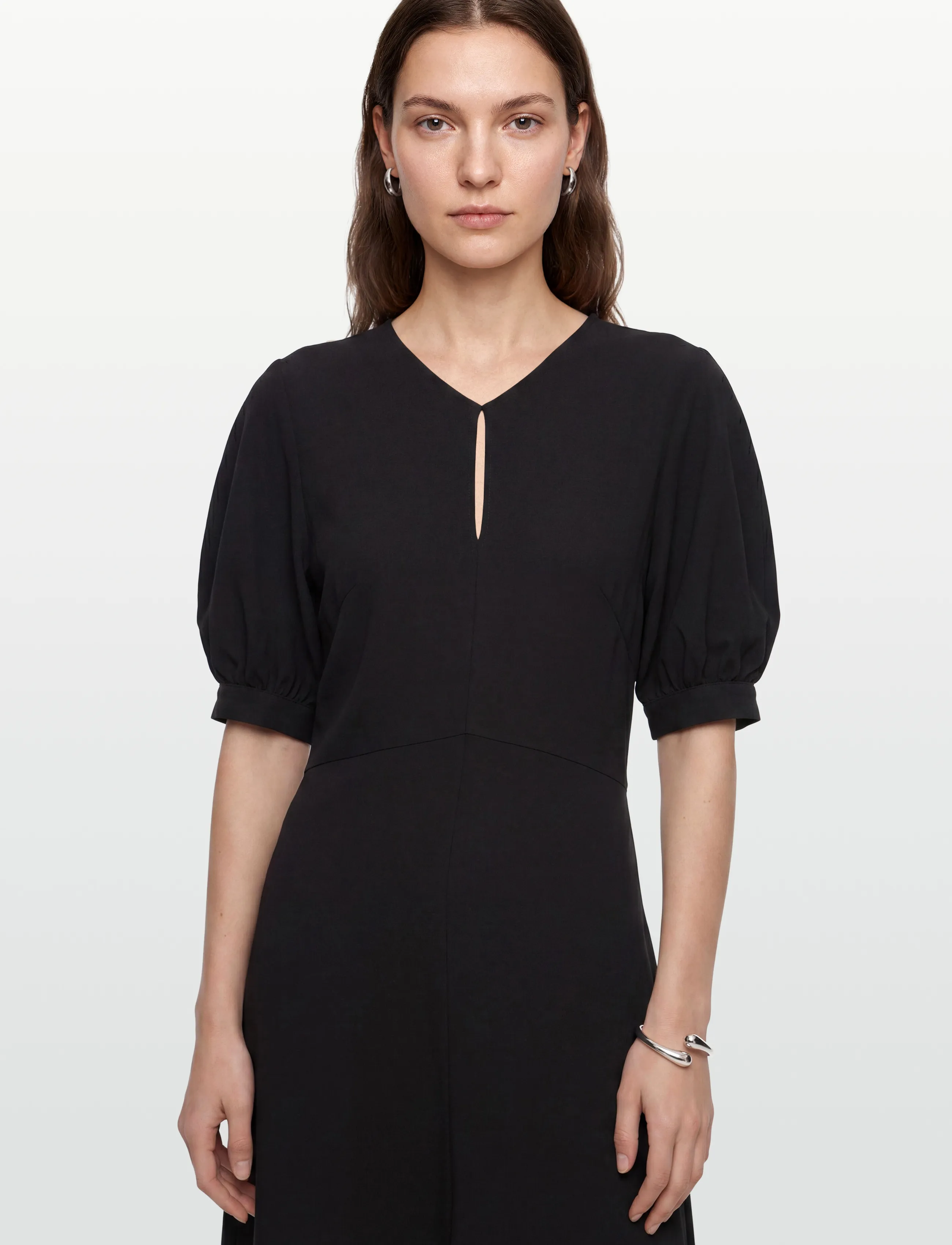 BOSS - Denaz - midikleider - black - 3