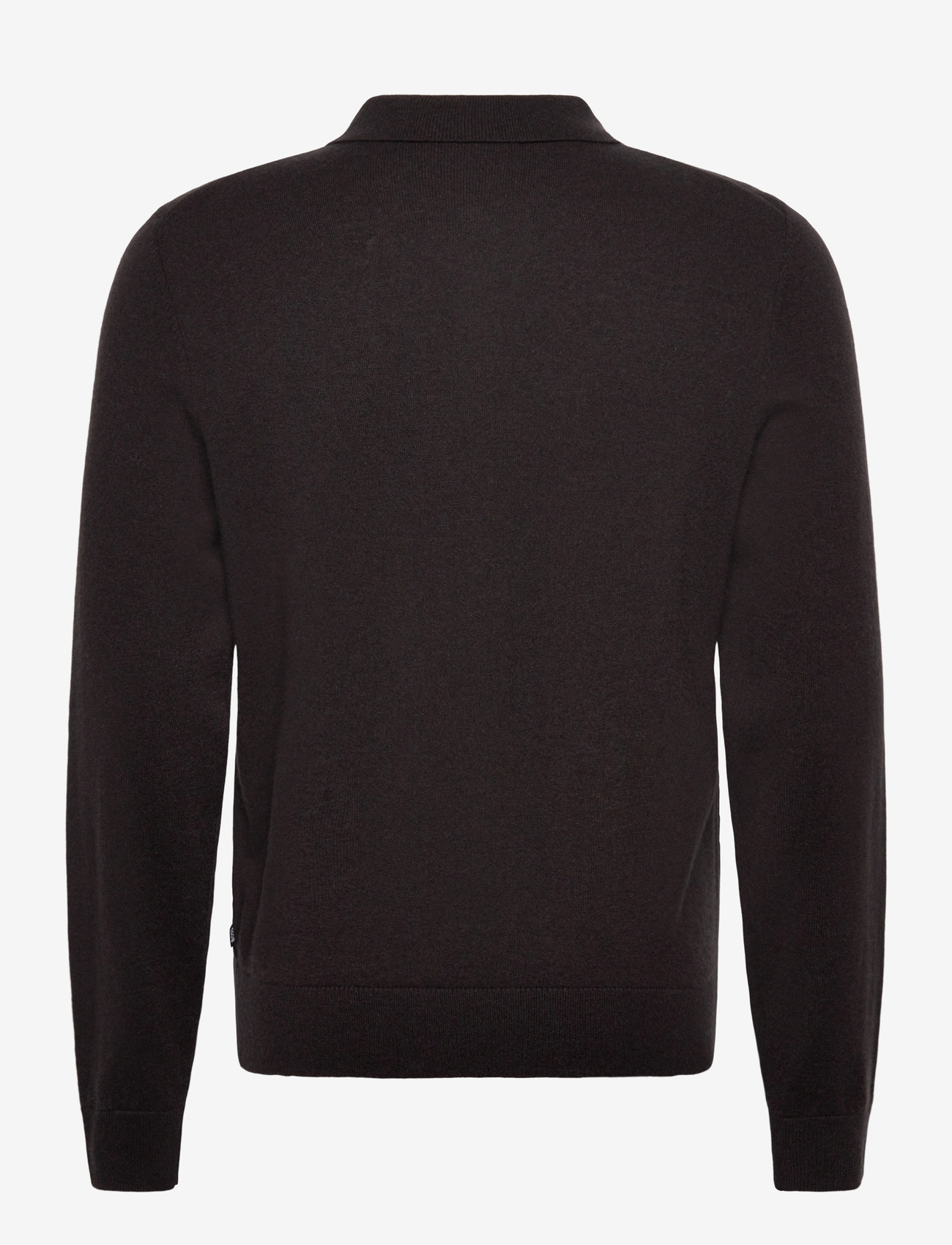 BOSS - H-Emilao - langærmede poloer - dark brown - 1