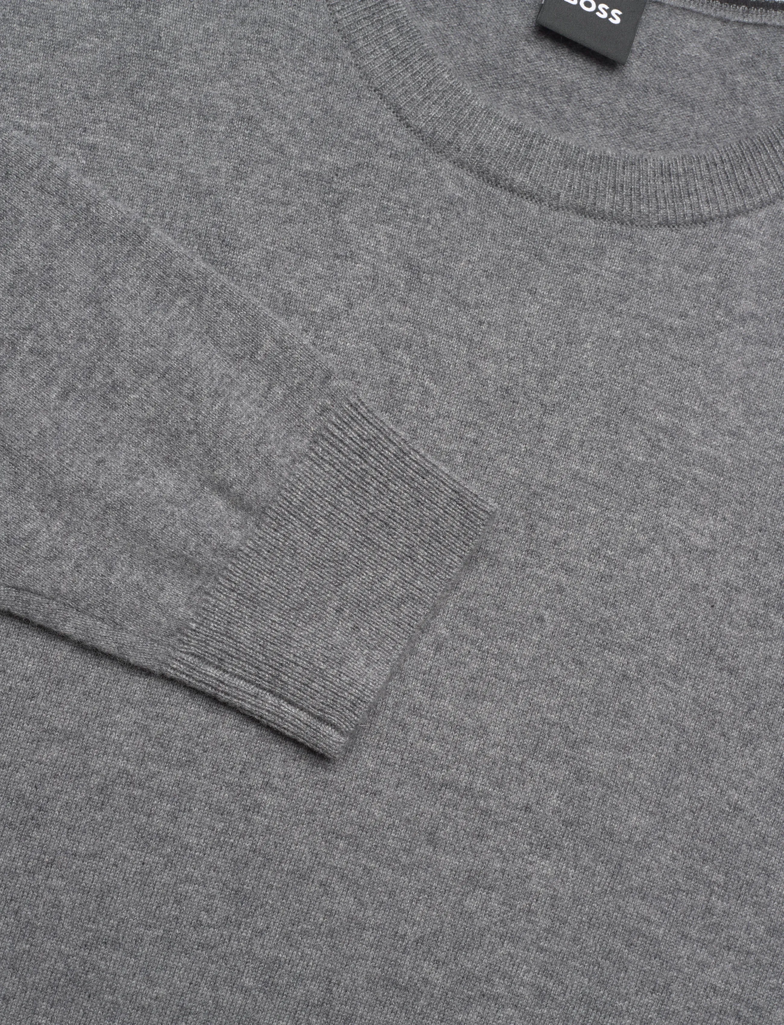 BOSS - H-Emigliore - basic-strickmode - medium grey - 2
