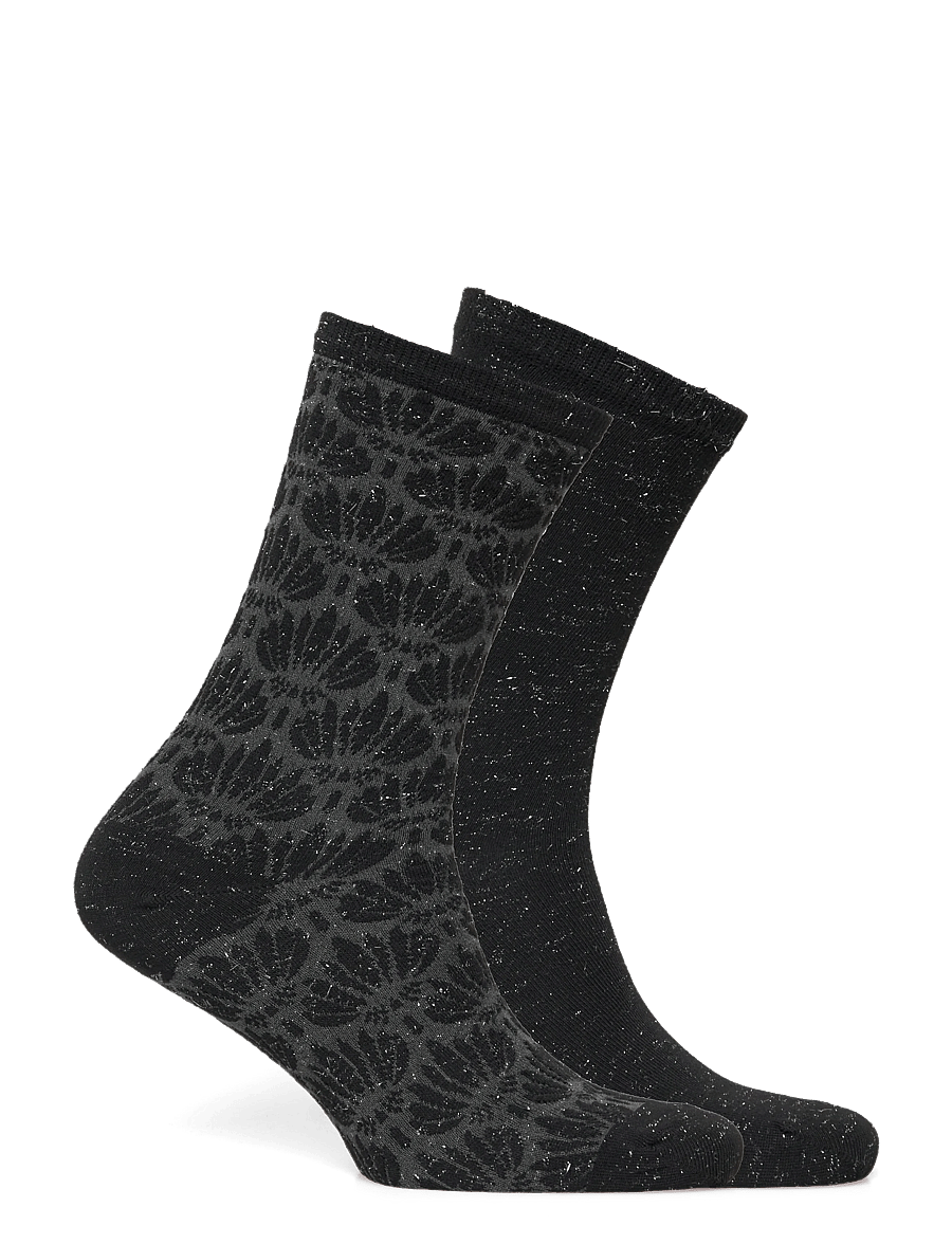 BOSS - 2P RS 3D Knit CC W - normale socken - black - 1