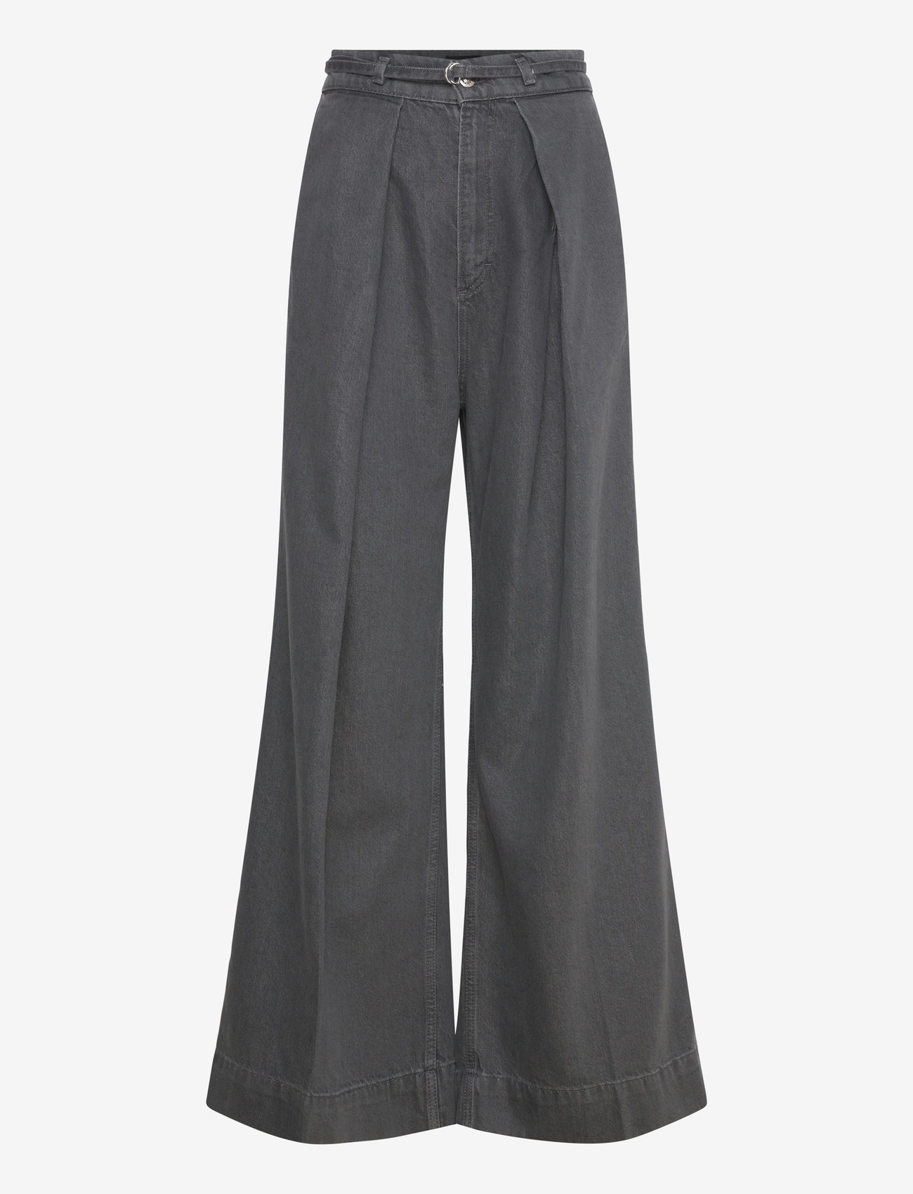 BOSS - CENTRAL 3.0 - wide leg jeans - dark grey - 0