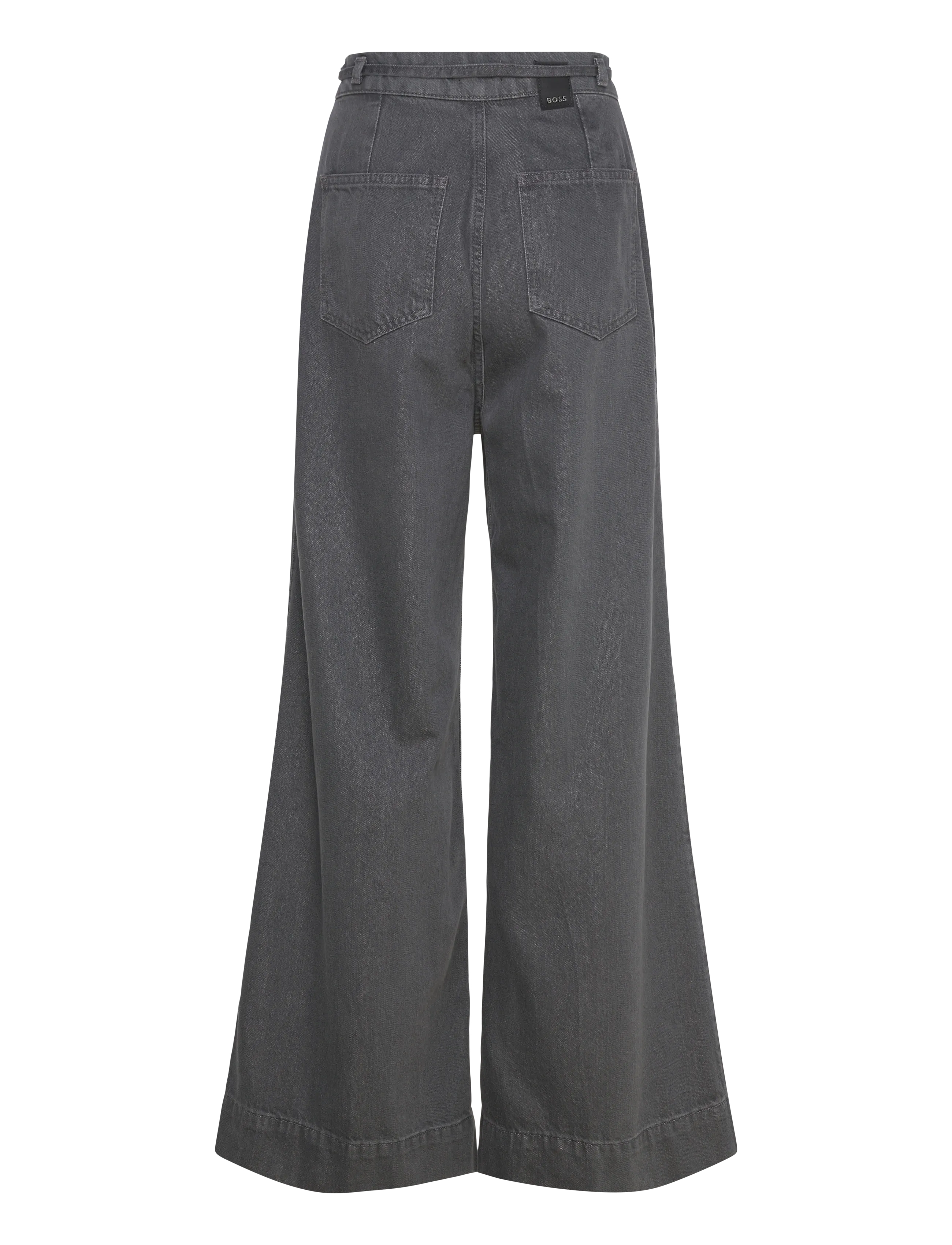 BOSS - CENTRAL 3.0 - wide leg trousers - dark grey - 1