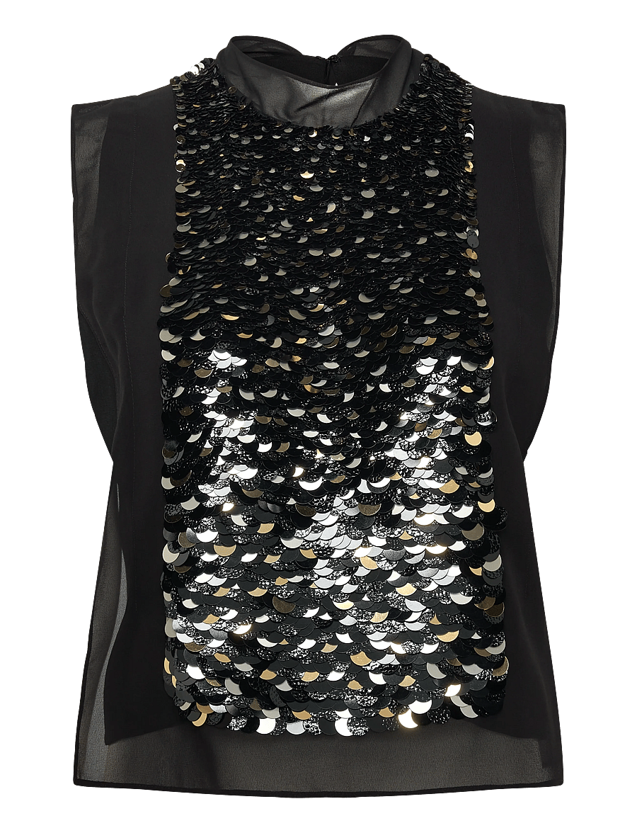BOSS - Baliette - Ärmellose tops - black - 0