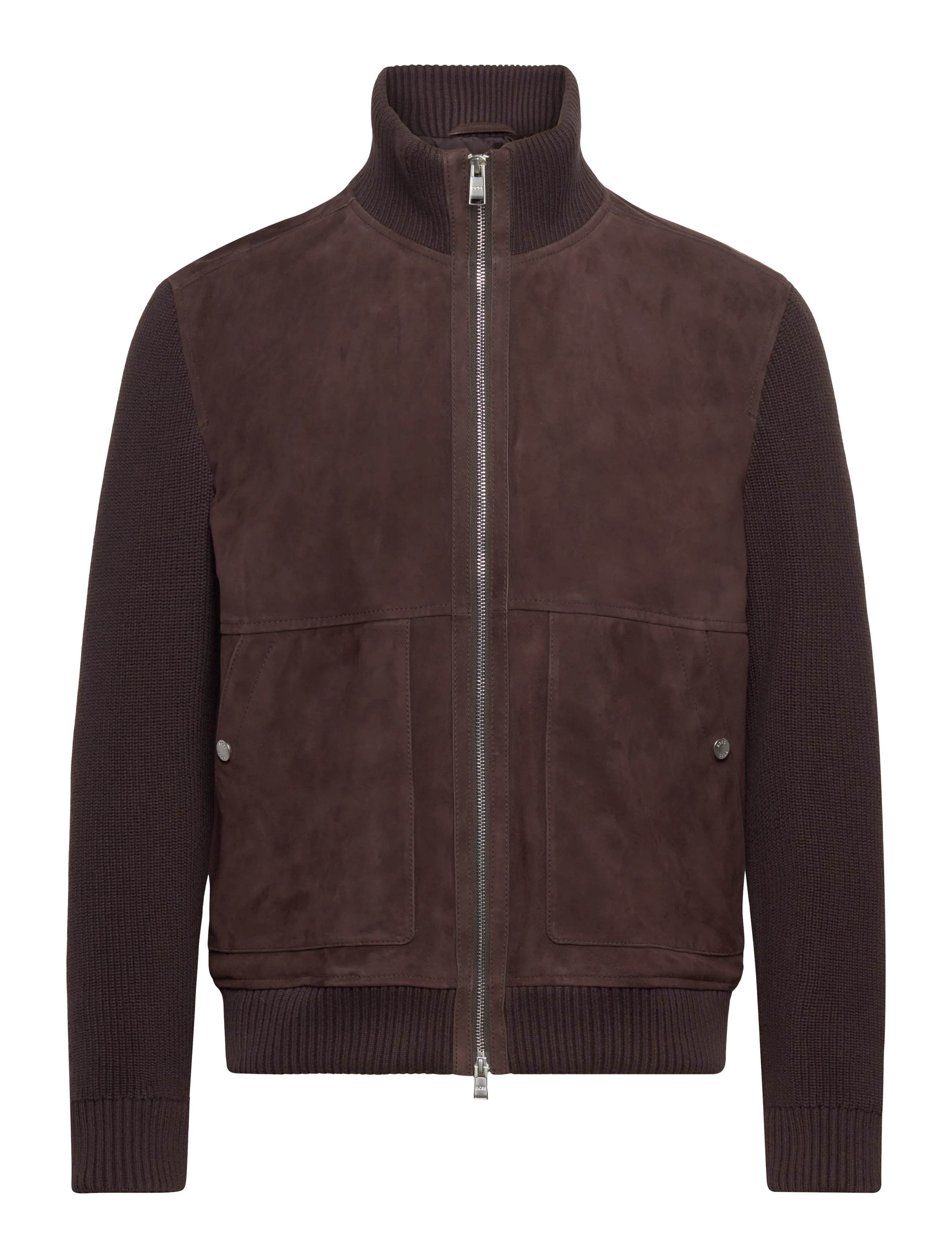 BOSS H-Maparo - Overshirts - DARK BROWN / brown