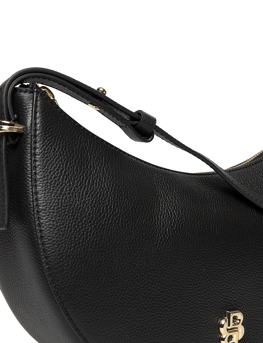 BOSS - BOSS BEYOND Halfmoon - crossbody bags - black - 3