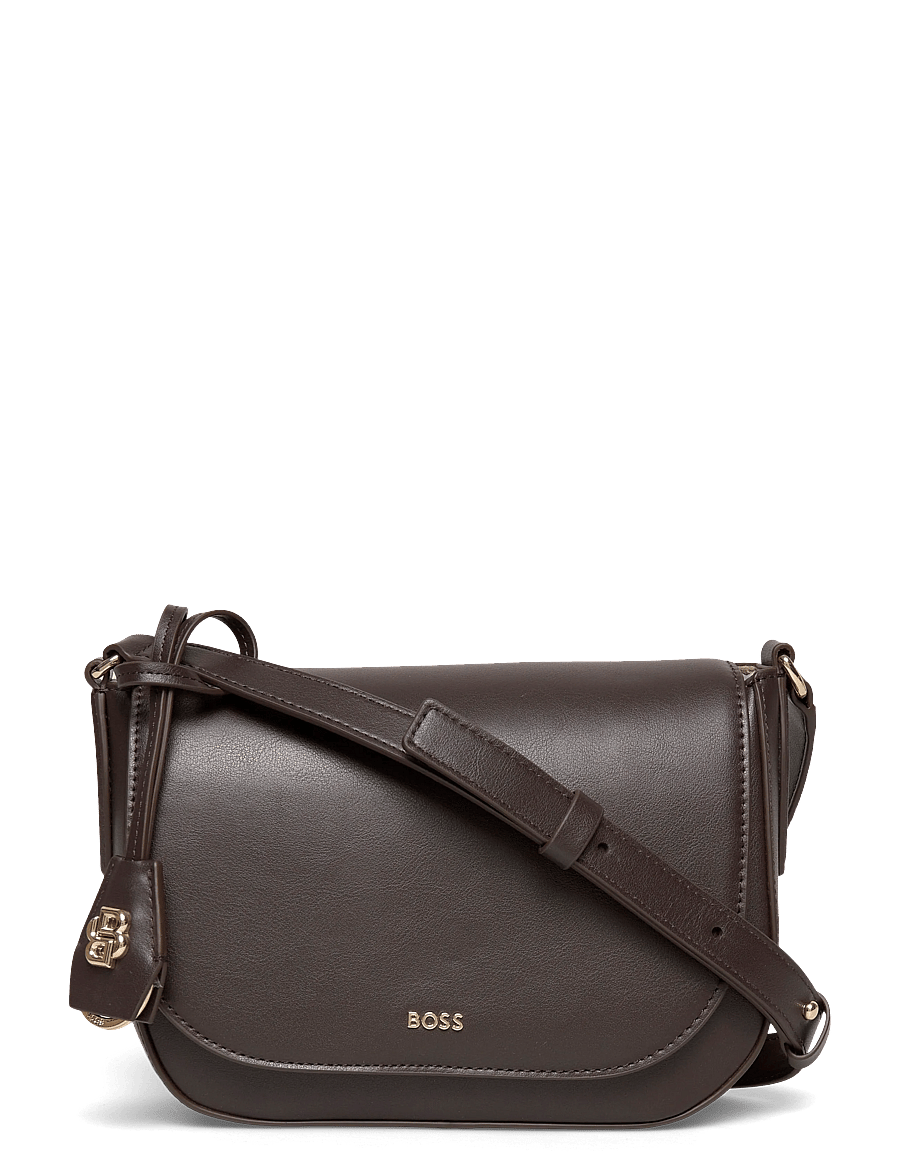 BOSS - NUMAH Saddle - crossbody bags - dark brown - 0