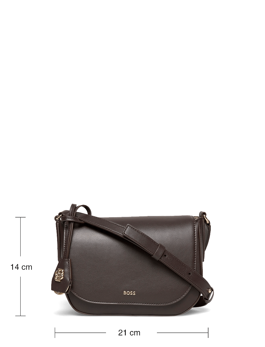 BOSS - NUMAH Saddle - crossbody bags - dark brown - 3