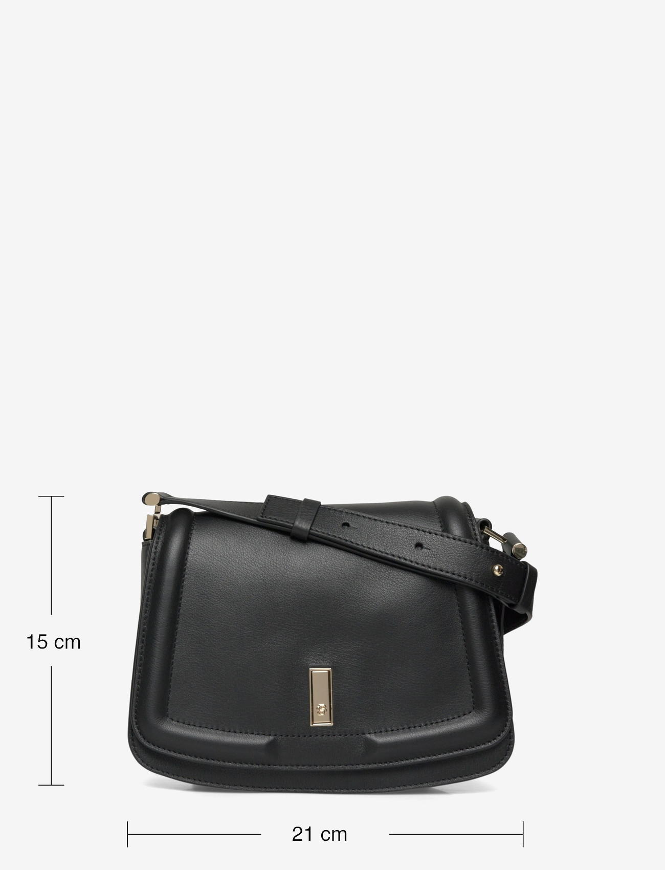 BOSS - Ariell Saddle M - crossbody kotid - black - 3