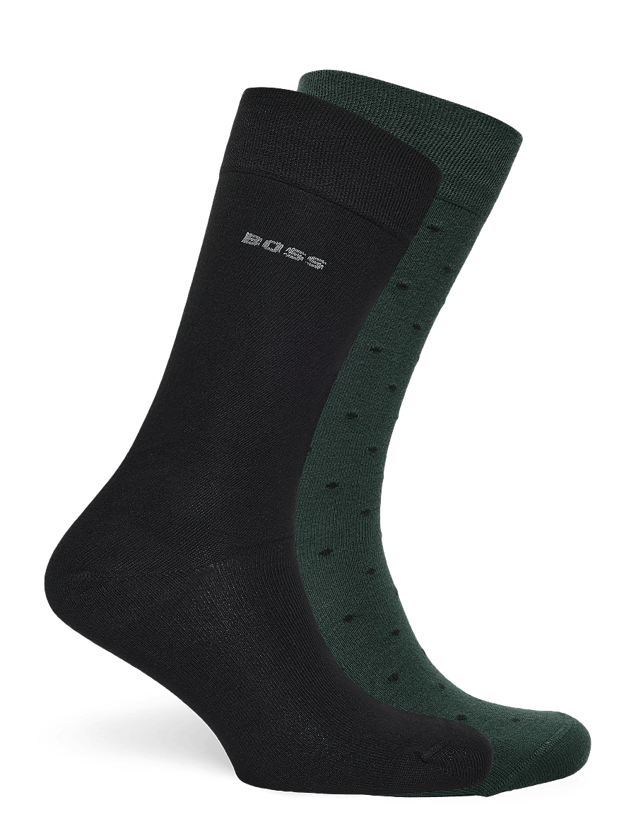 BOSS - 2PRS MiniDot VIBambo - tennissocken - open green - 1
