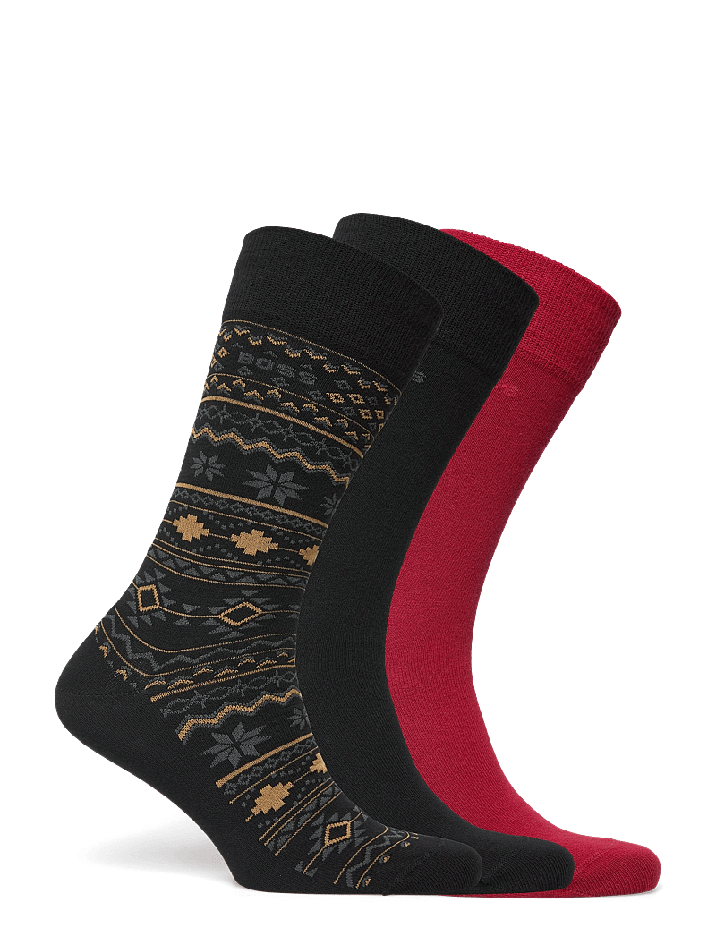 BOSS - 3PRSGiftset WinterCC - crew-socken - open miscellaneous - 1
