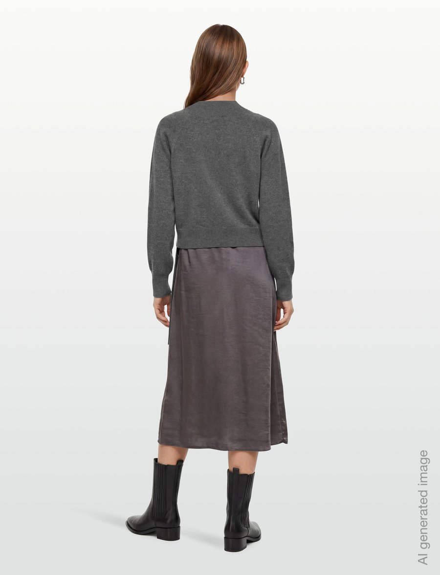 BOSS - Flalina - kaschmir - dark grey - 4