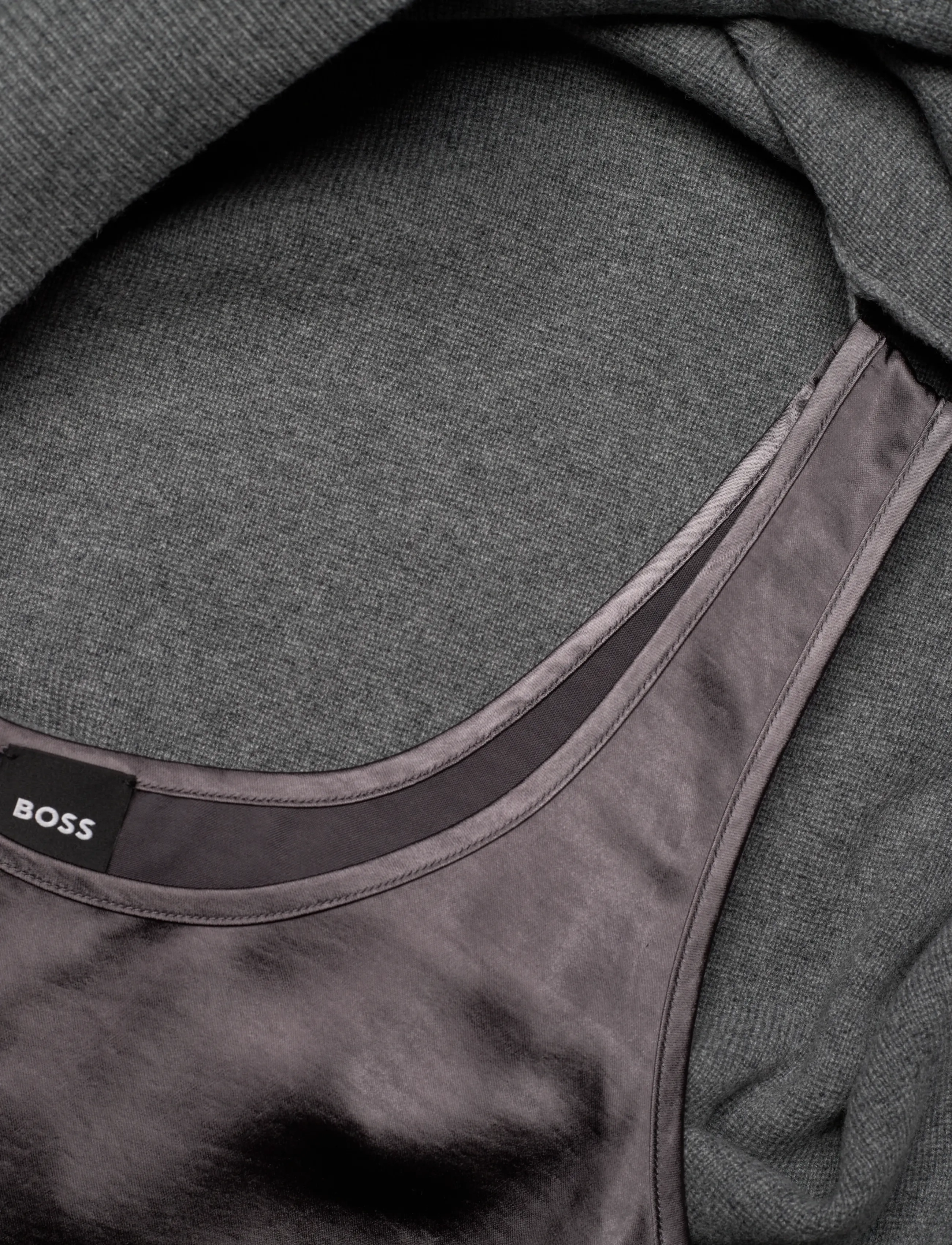 BOSS - Flalina - neulemekot - dark grey - 3