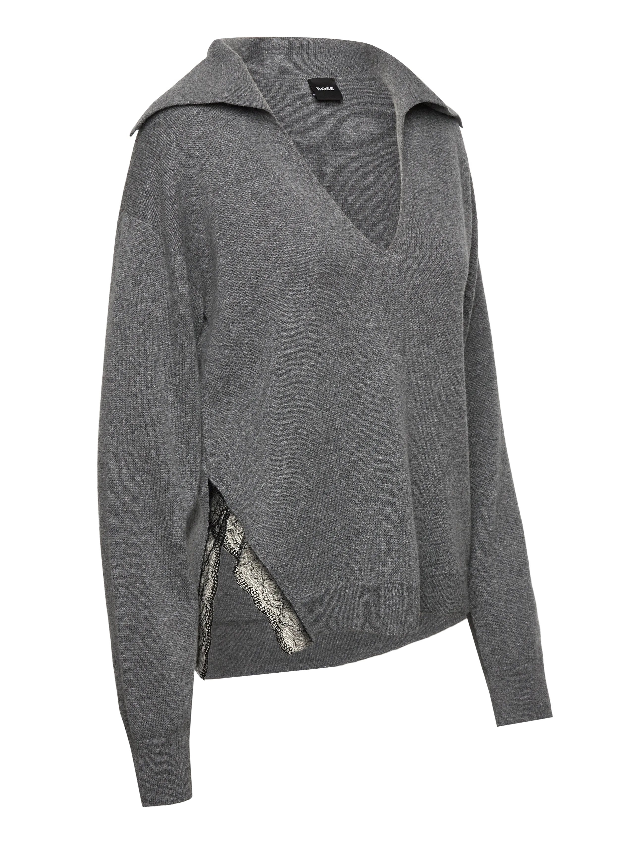BOSS - Flanola - pullover - dark grey - 5
