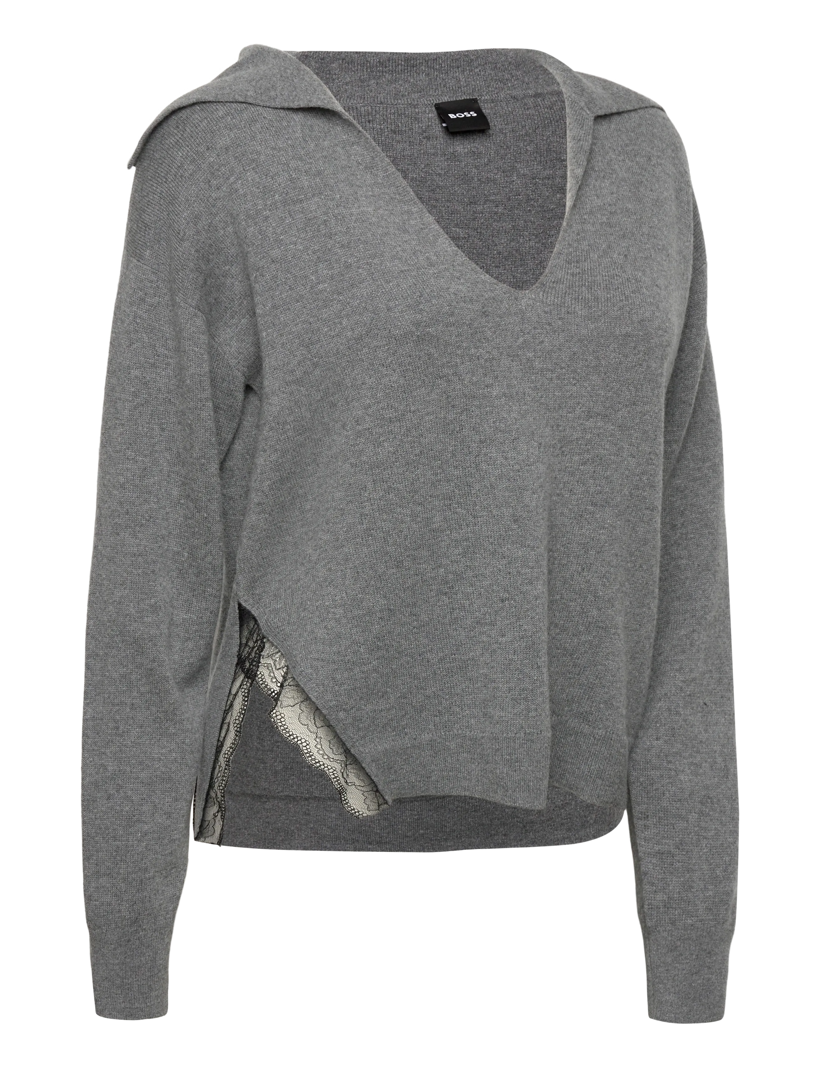 BOSS - Flanola - pullover - dark grey - 3