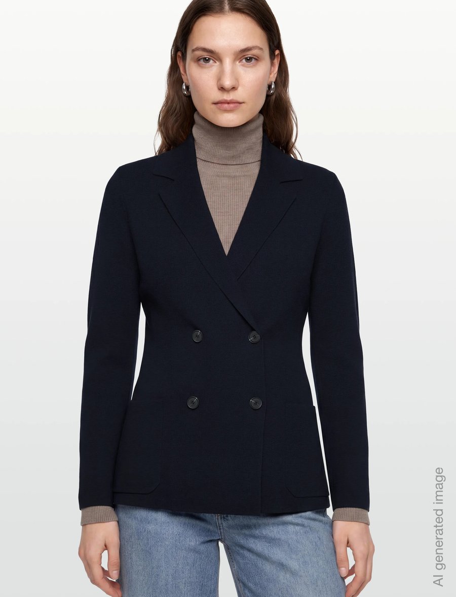BOSS - Fibrinta - kaherealised pintsakud - dark blue - 3