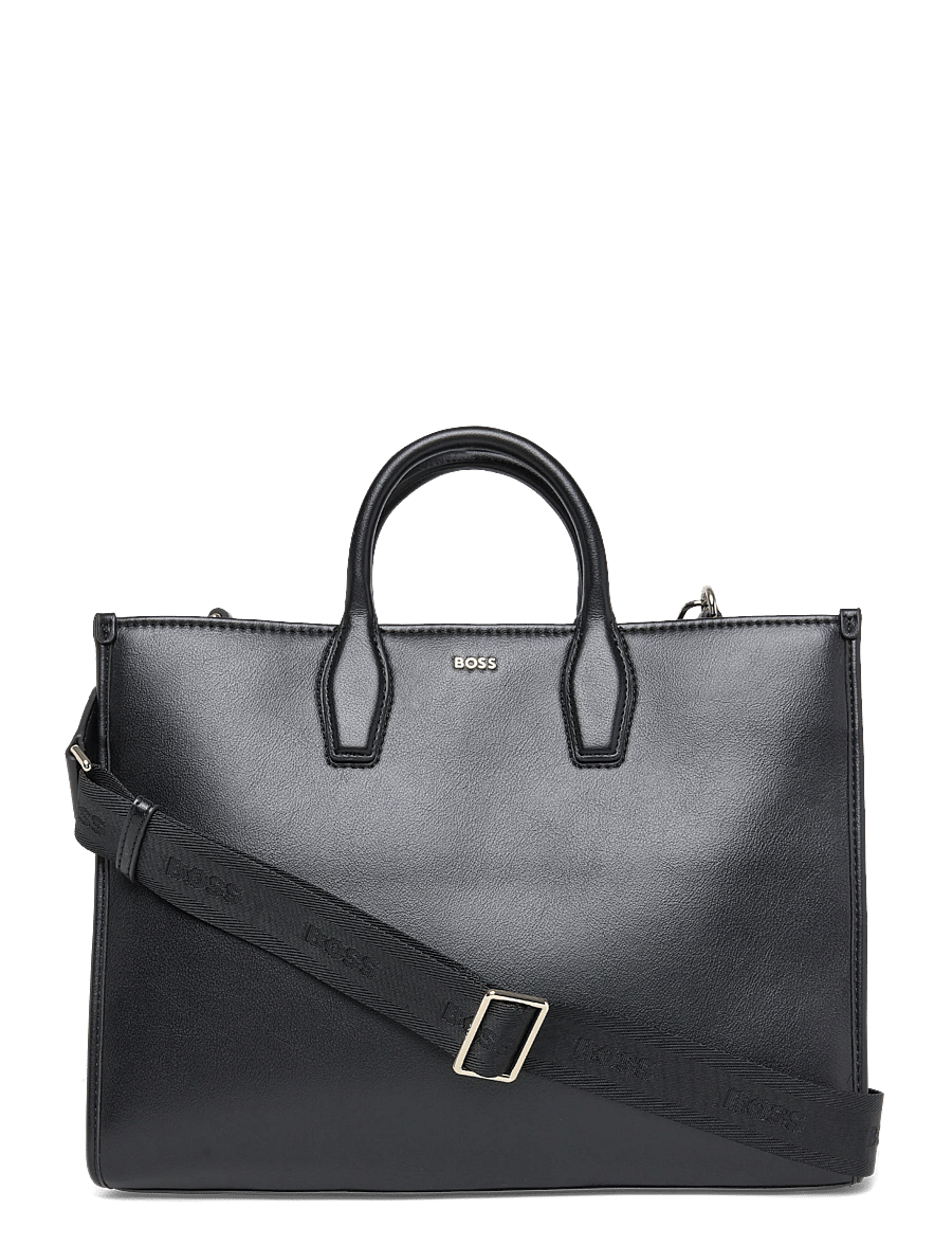 BOSS - Sandy MED Tote - tote bags - black - 0