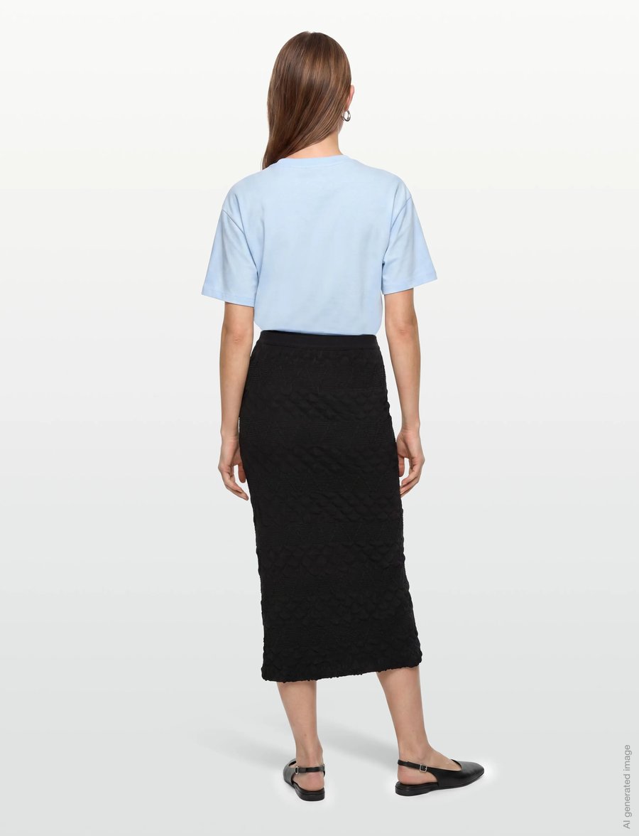 BOSS - Ecursi - midi nederdele - black - 4