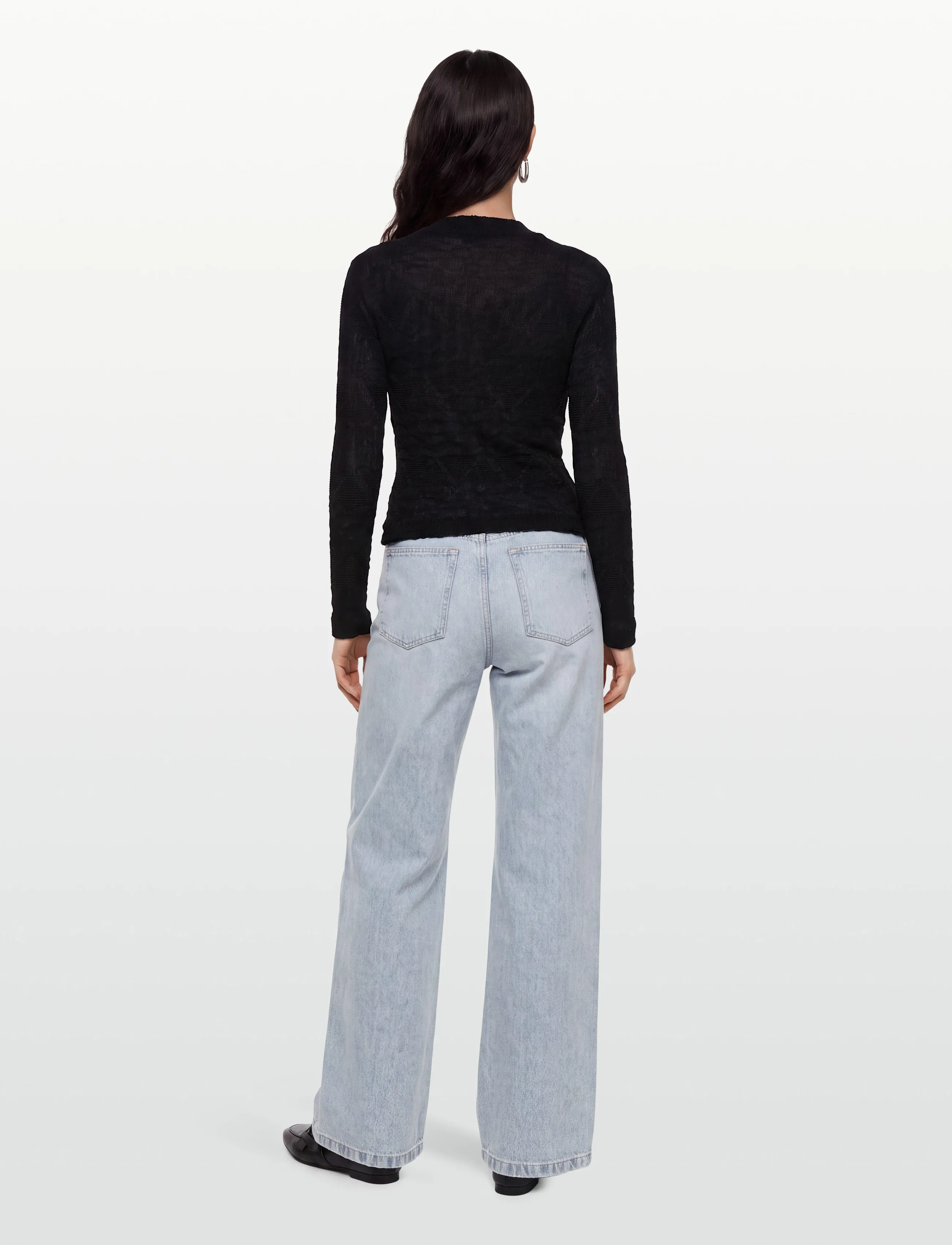BOSS - Ecursa - long-sleeved tops - black - 4