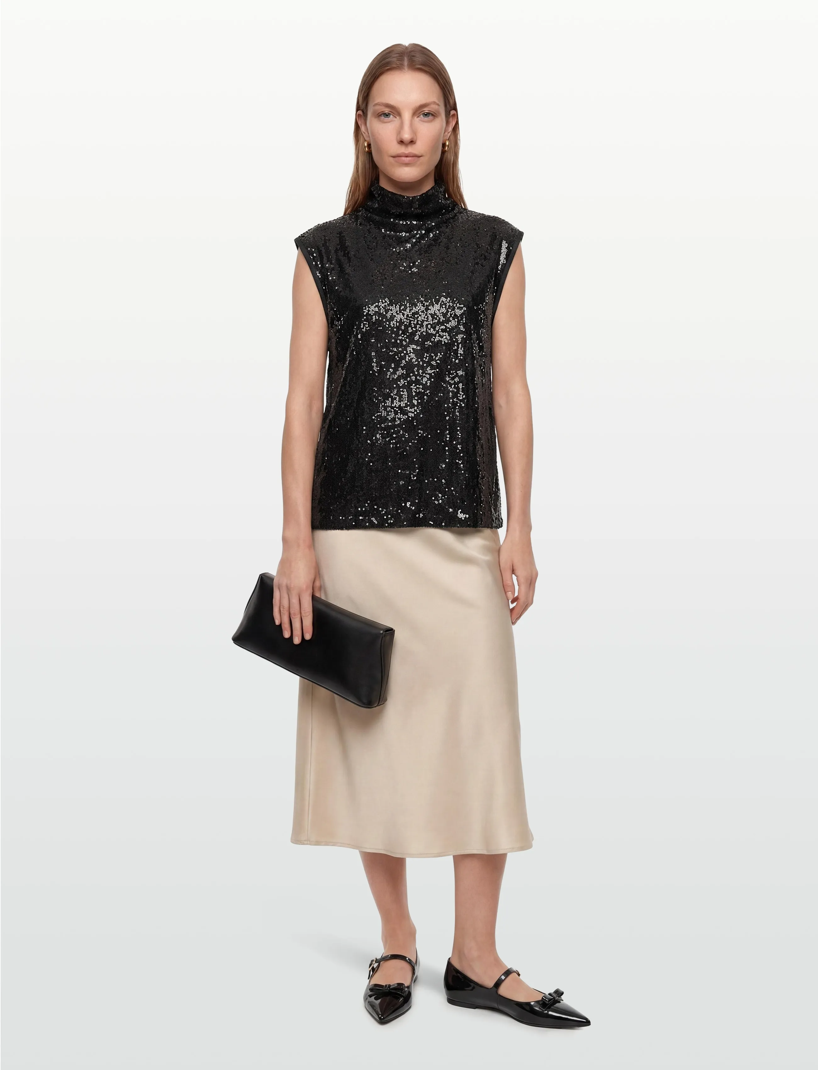 BOSS Ebib - T-Shirts & Tops - BLACK / black