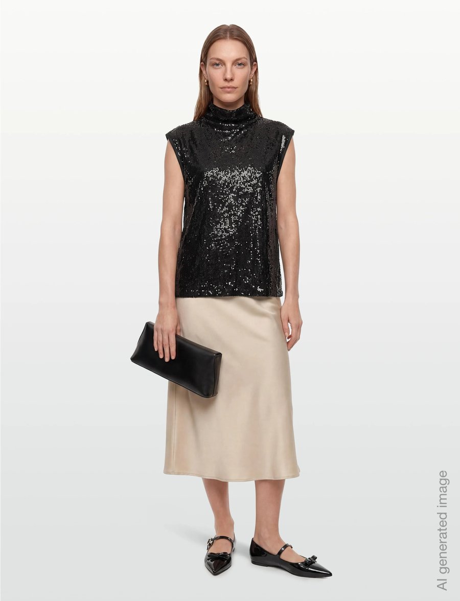 BOSS - Ebib - varrukateta topid - black - 0