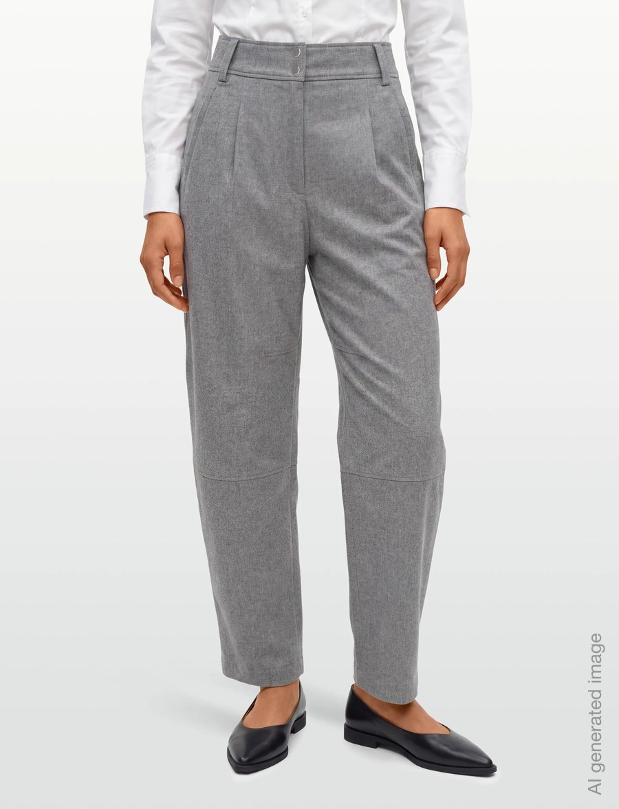 BOSS - Telarana - hosen mit geradem bein - light/pastel grey - 3