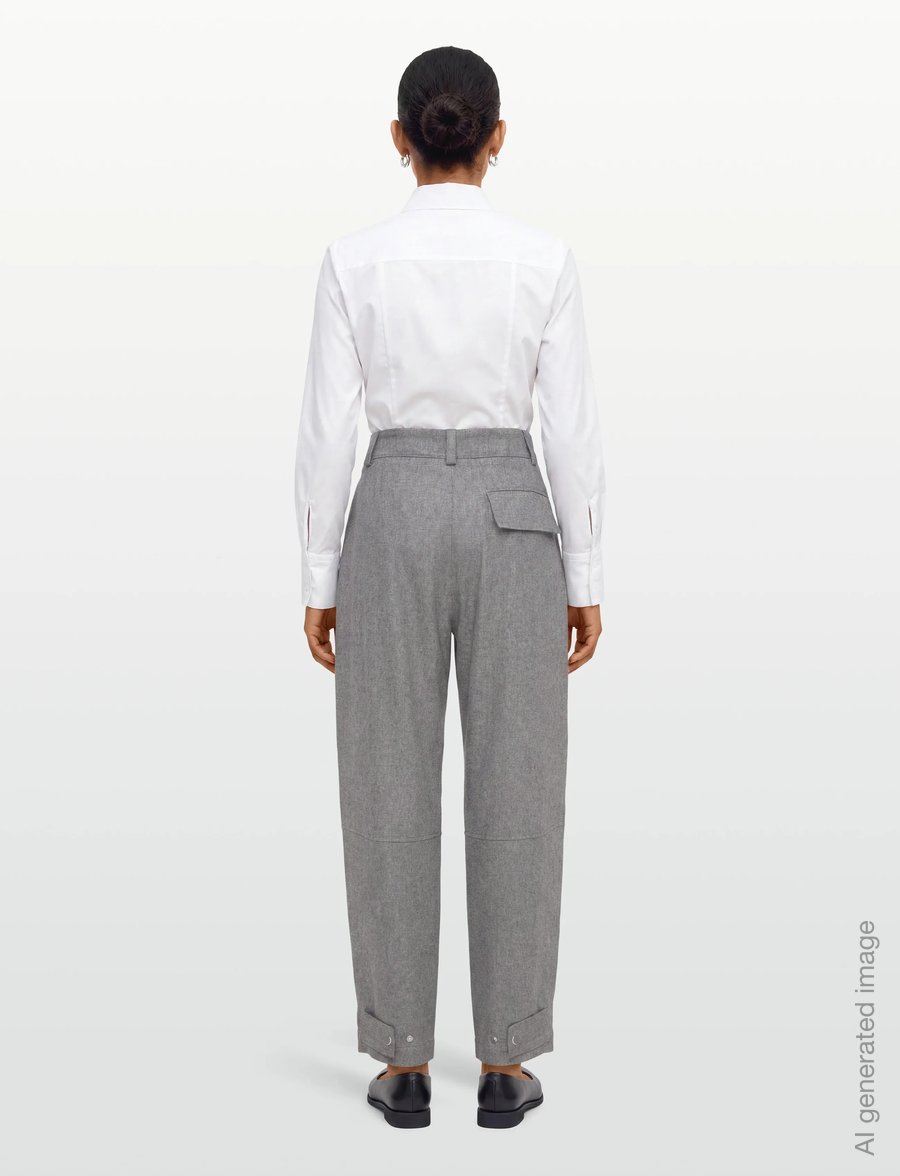 BOSS - Telarana - hosen mit geradem bein - light/pastel grey - 4