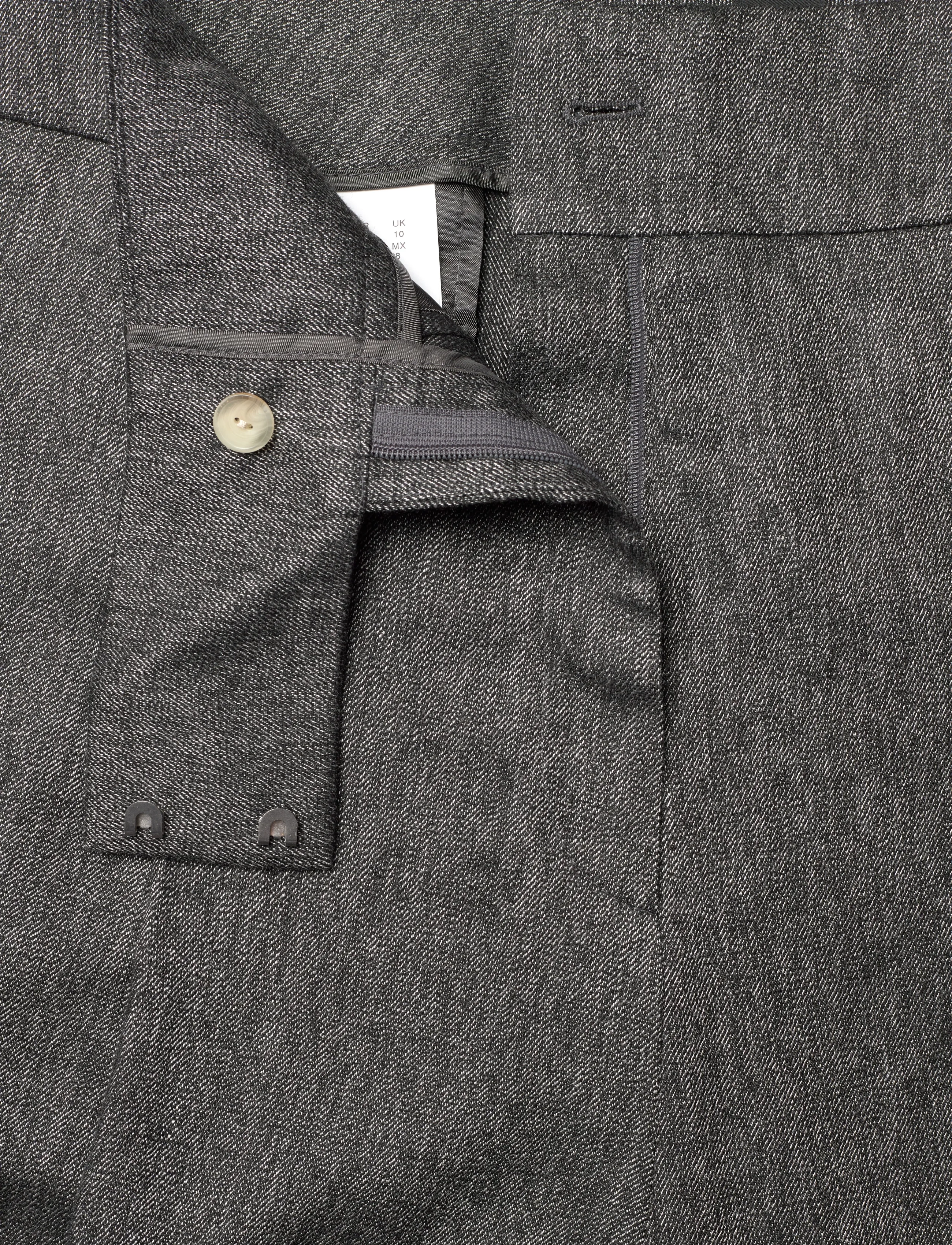 BOSS - Telda - bukser med brede ben - dark grey - 3