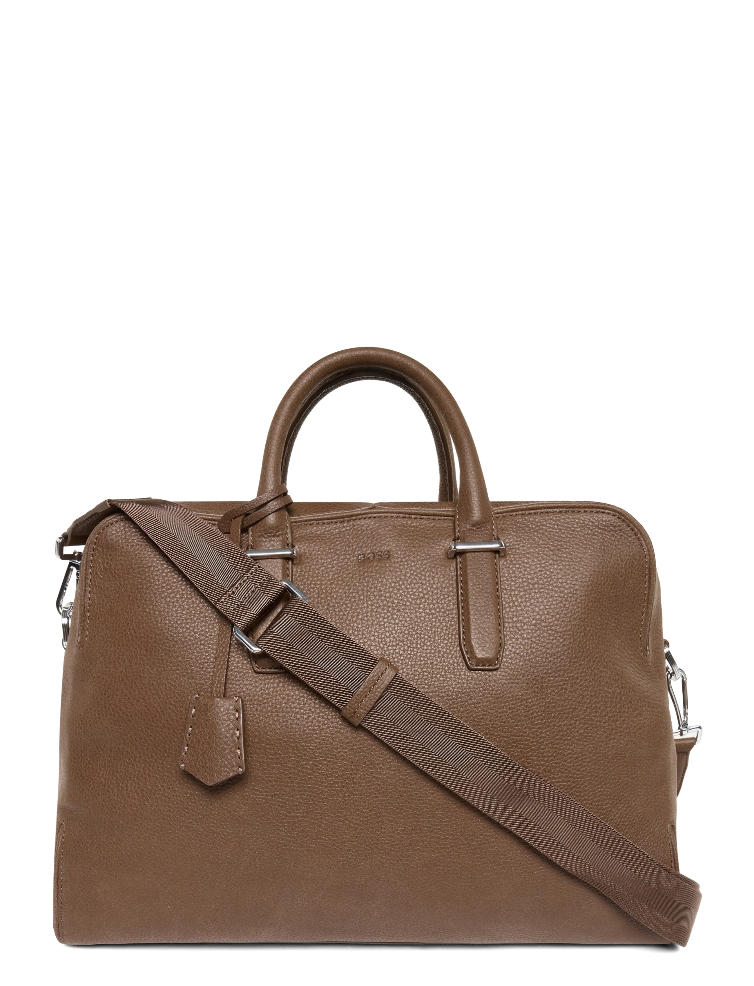 BOSS Madison-B1_Holdall, One Size, Brown, Tasker > Crossbody-Tasker, Herre