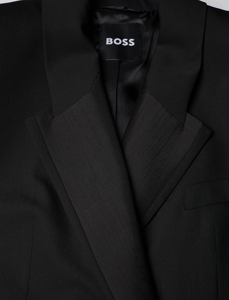 BOSS - Janeva - zweireihige blazer - black - 2