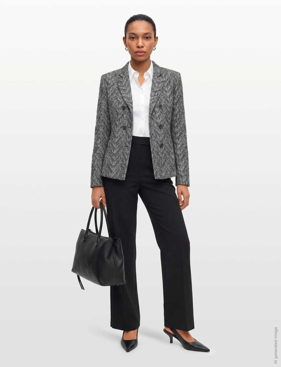 BOSS - Jiarna - zweireihige blazer - open miscellaneous - 0